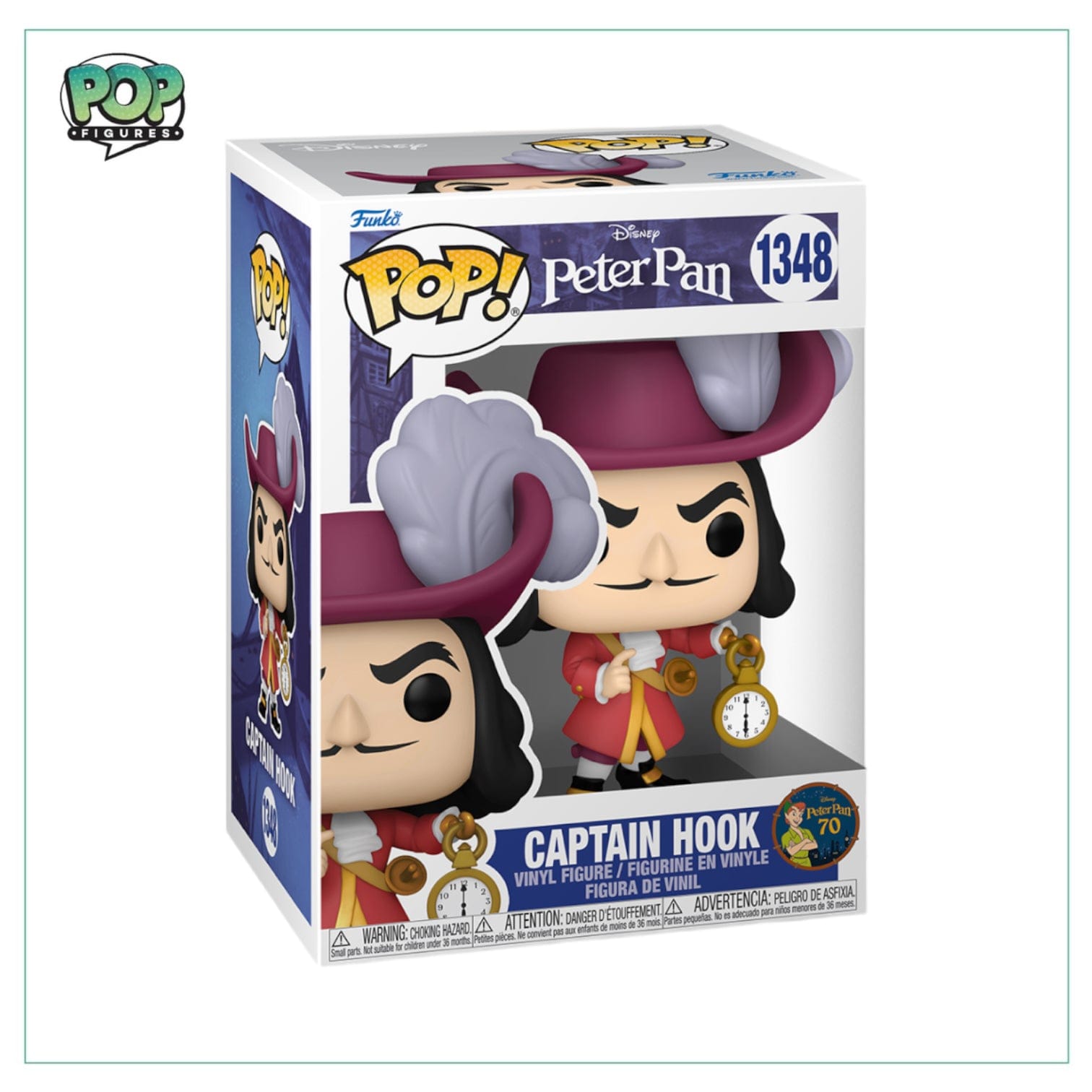 Funko Pop! Captain Hook #1348 Funko Pop! - Peter Pan