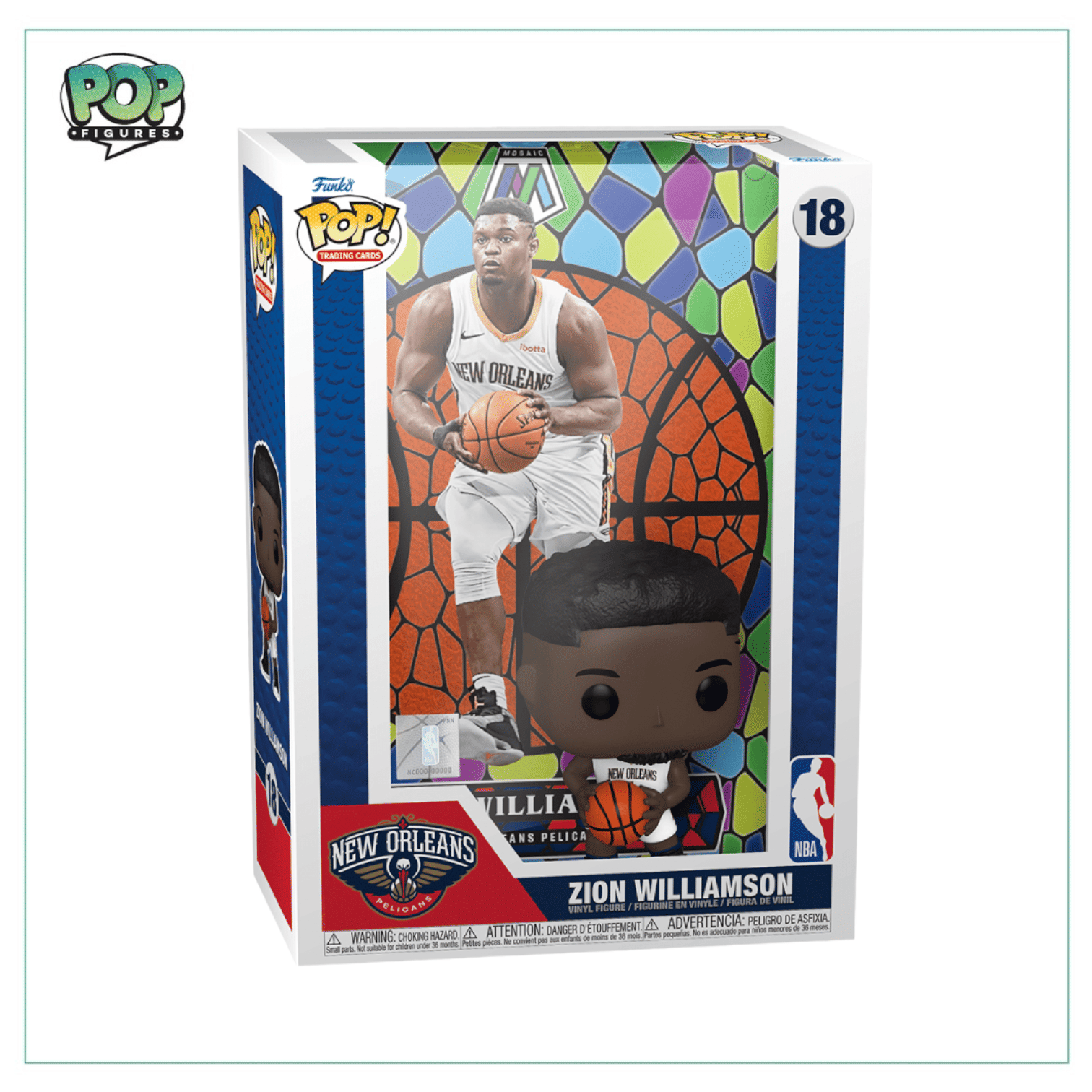 Funko Pop! Zion Williamson #18 Funko POP! Trading Cards