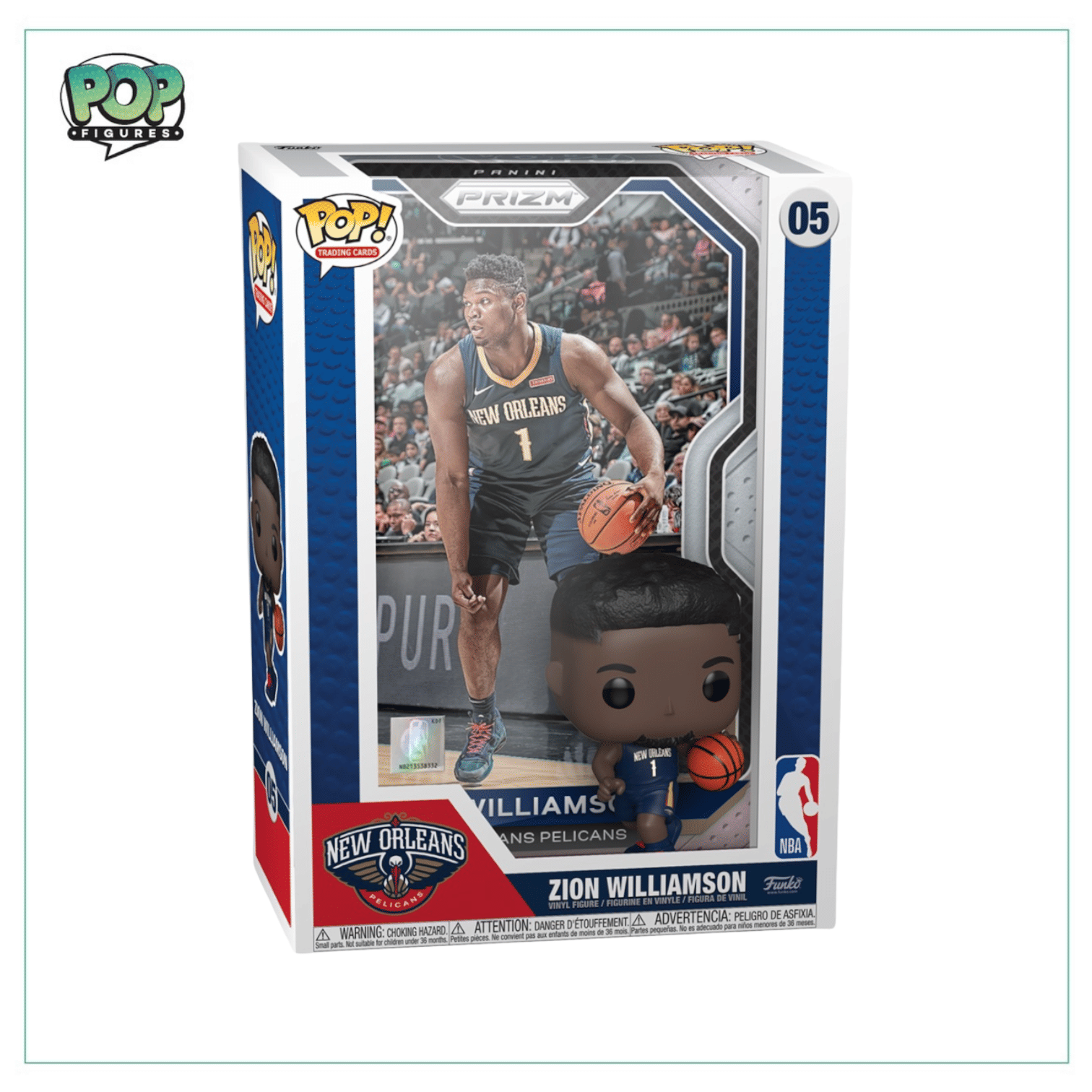Funko Pop! Zion Williamson #05 Funko Pop! Trading Cards