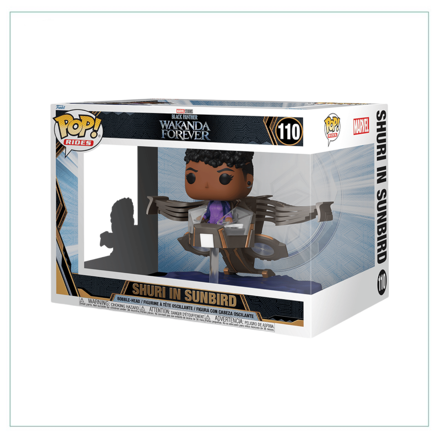 Funko Pop! Shuri in Sunbird #110 Funko Pop! Rides Wakanda Forever