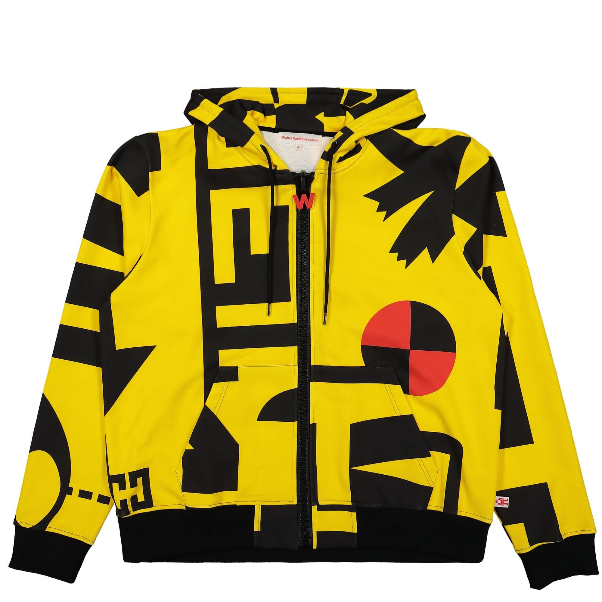 Walter Van Beirendonck Maxi Zip Hoody Oversized