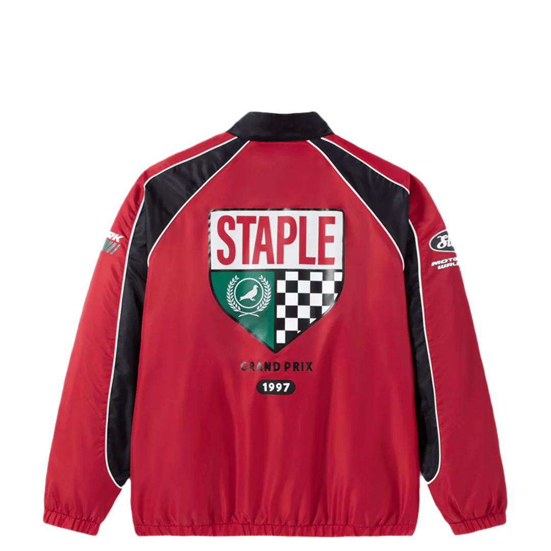 Staple PIT CREW JACKET RED