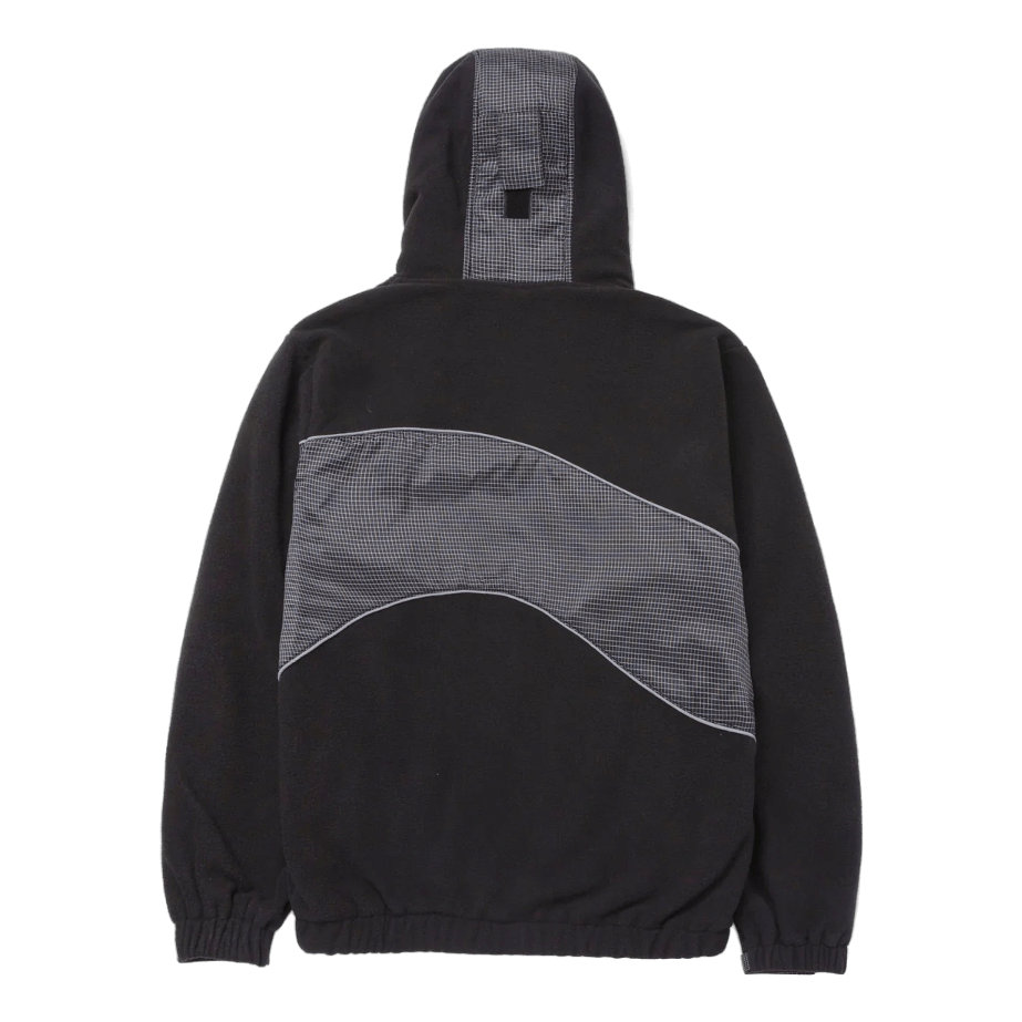 HUF Nauls Polar Fleece Jacket Black