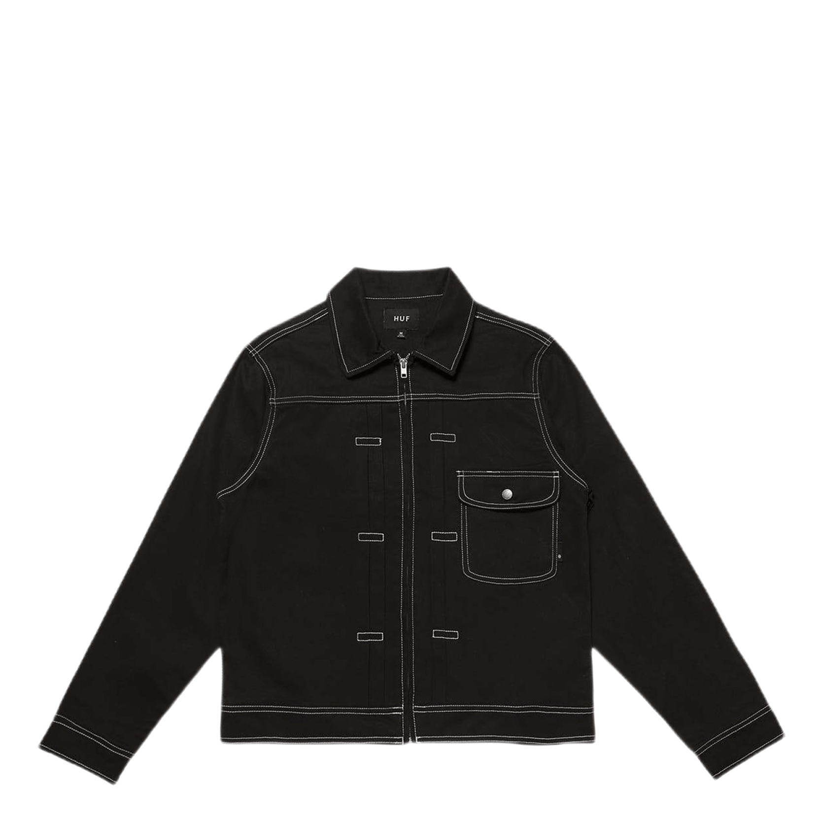 HUF Lincoln Trucker Jacket Black