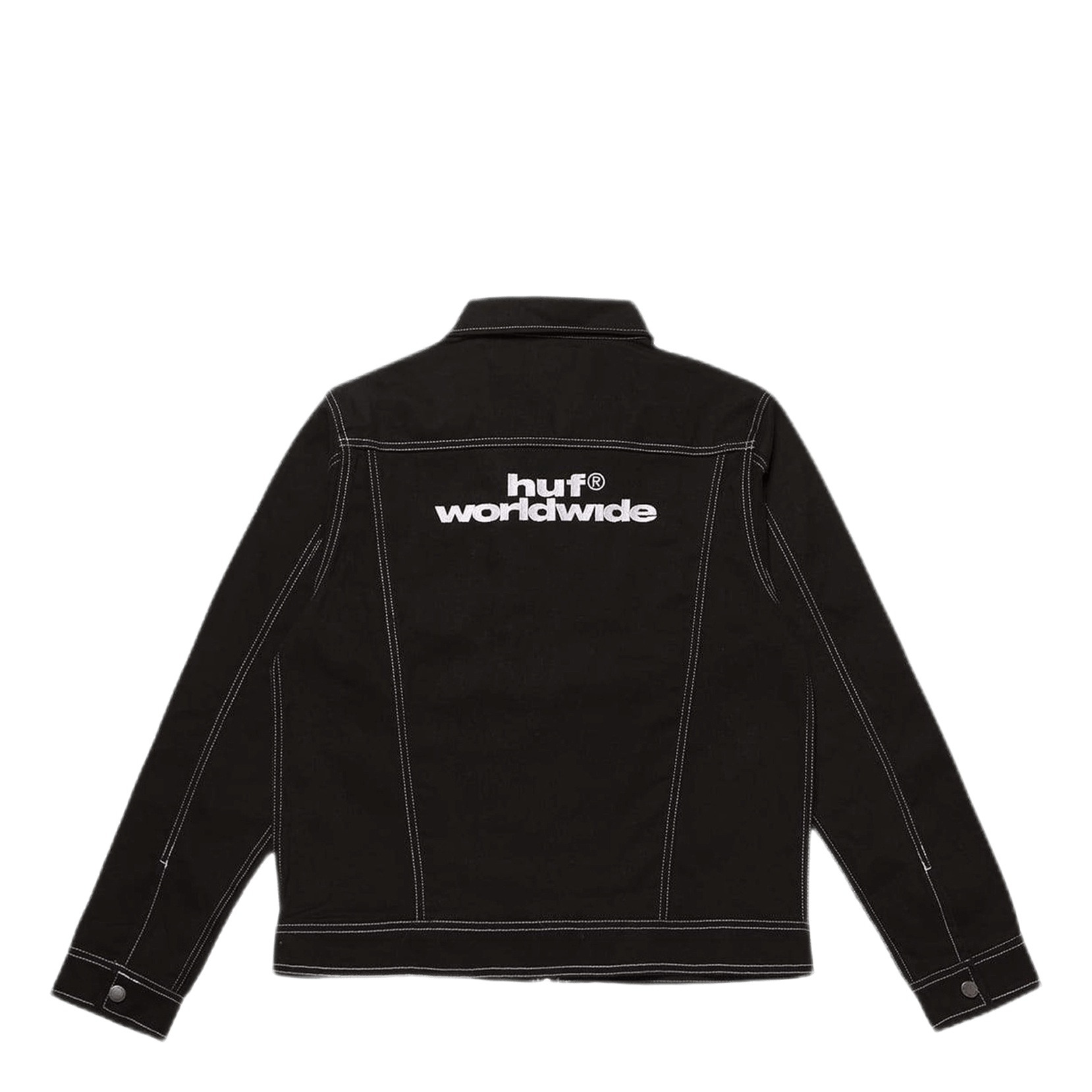 HUF Lincoln Trucker Jacket Black