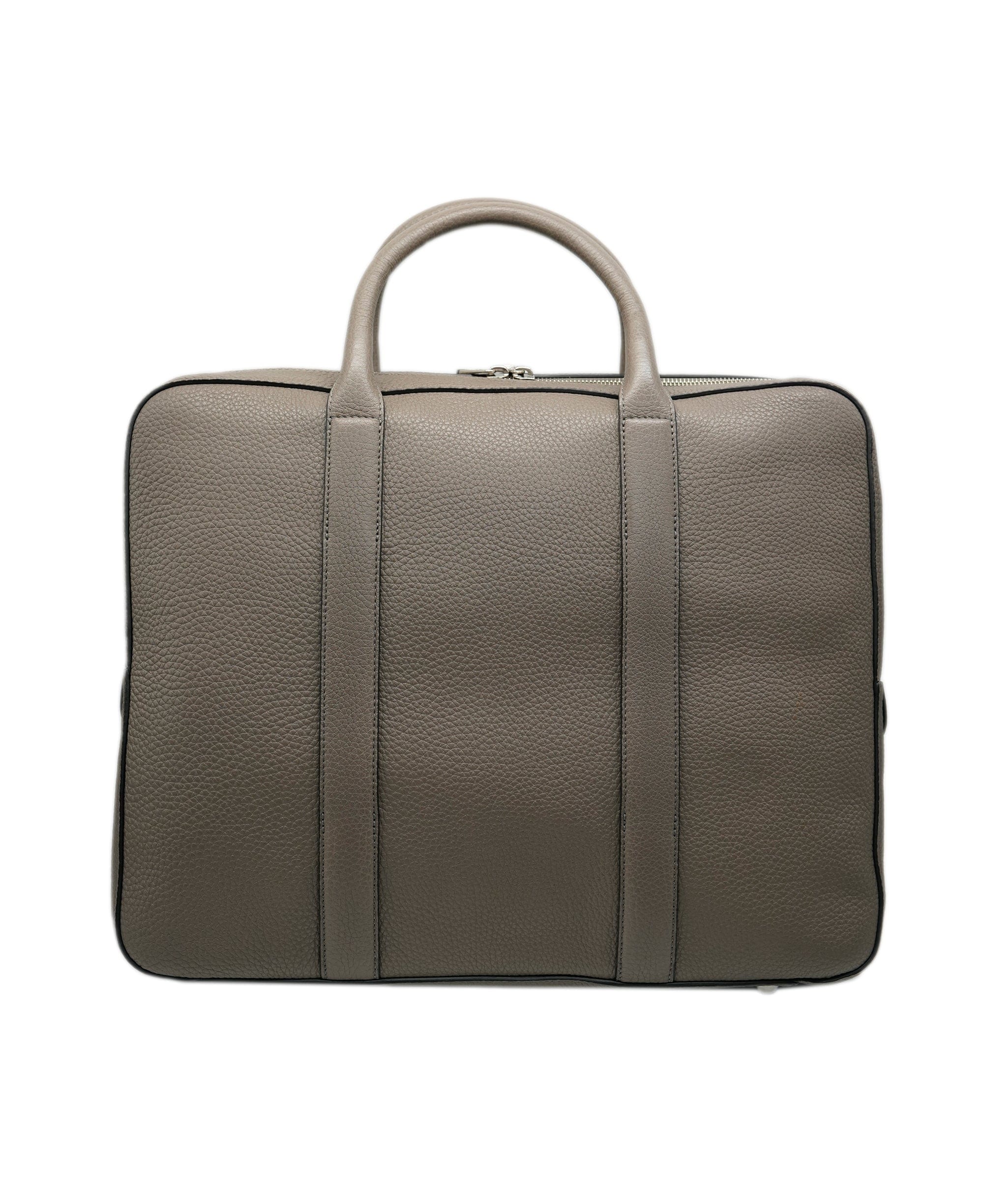 Mulberry Kenrick Briefcase Leather Grey - APC0010