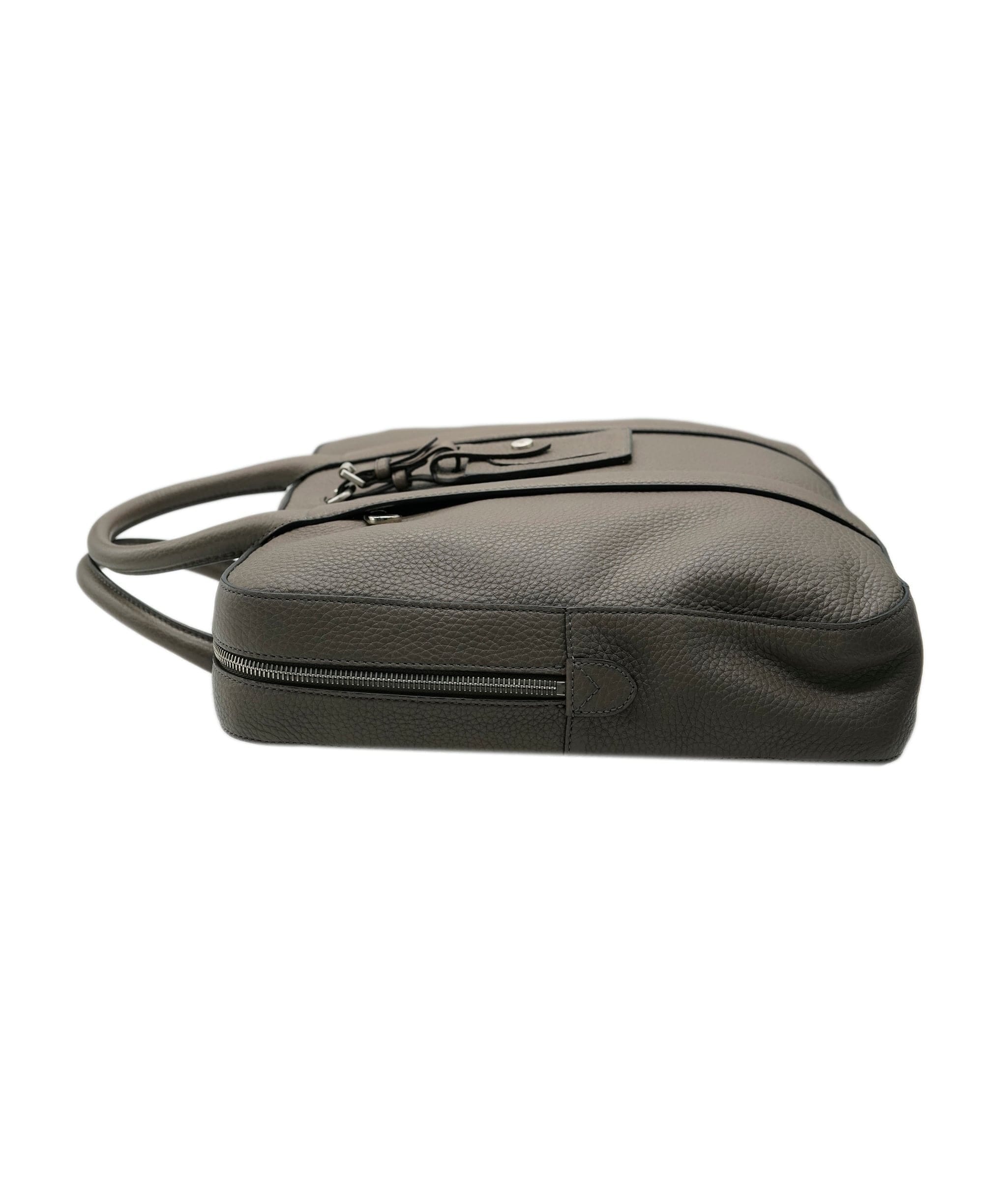 Mulberry Kenrick Briefcase Leather Grey - APC0010