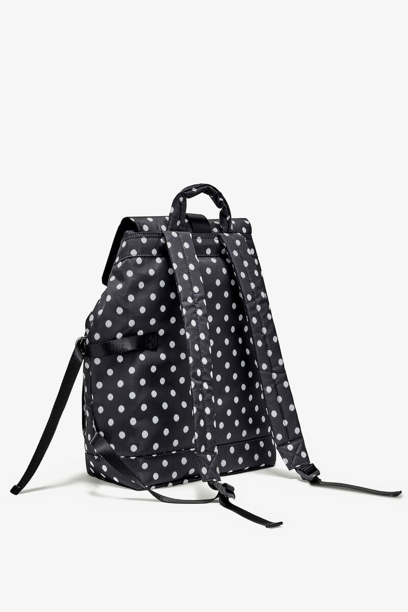 Ganni Black Dots Re - Tech Backpack