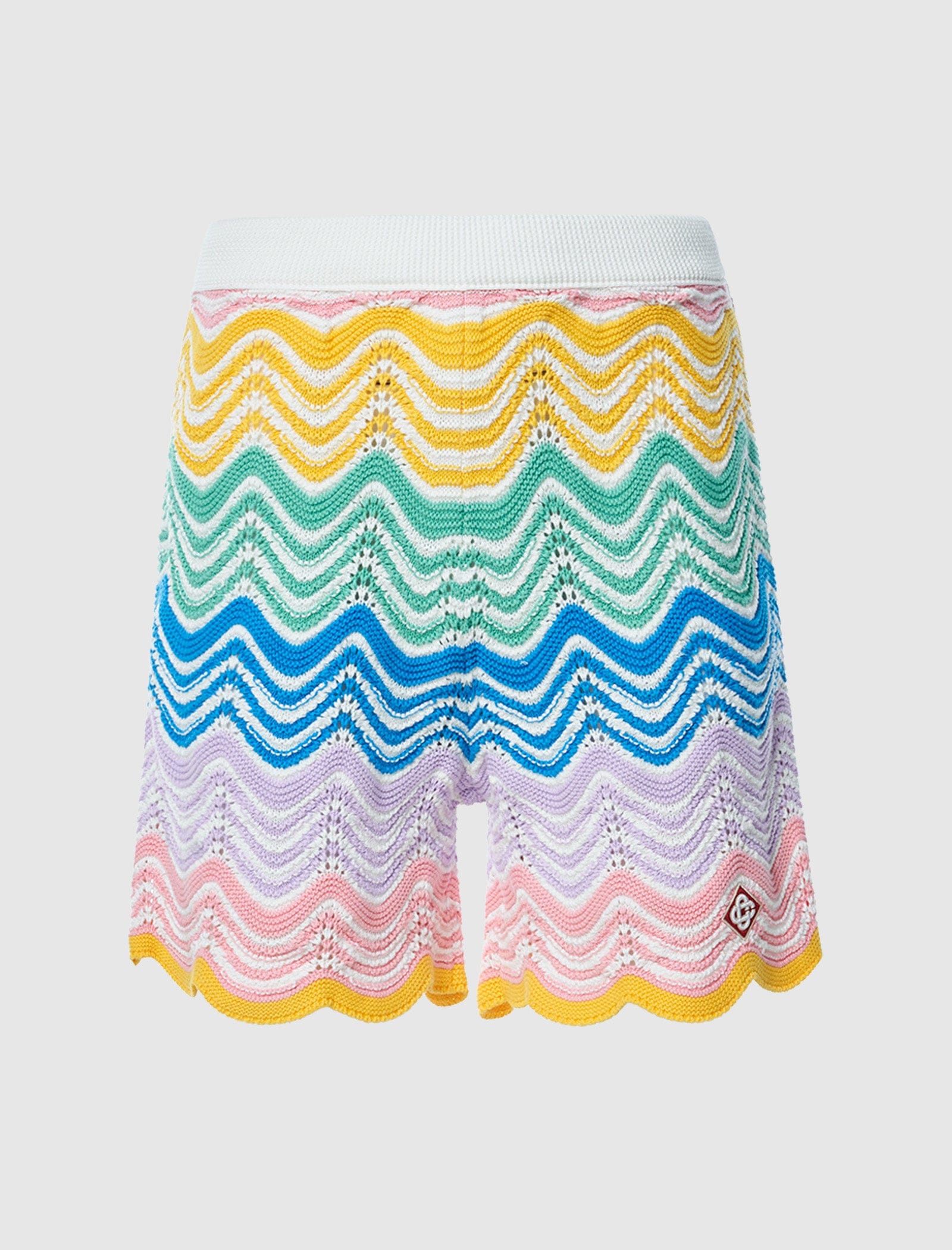 Casablanca WAVE KNIT SHORT
