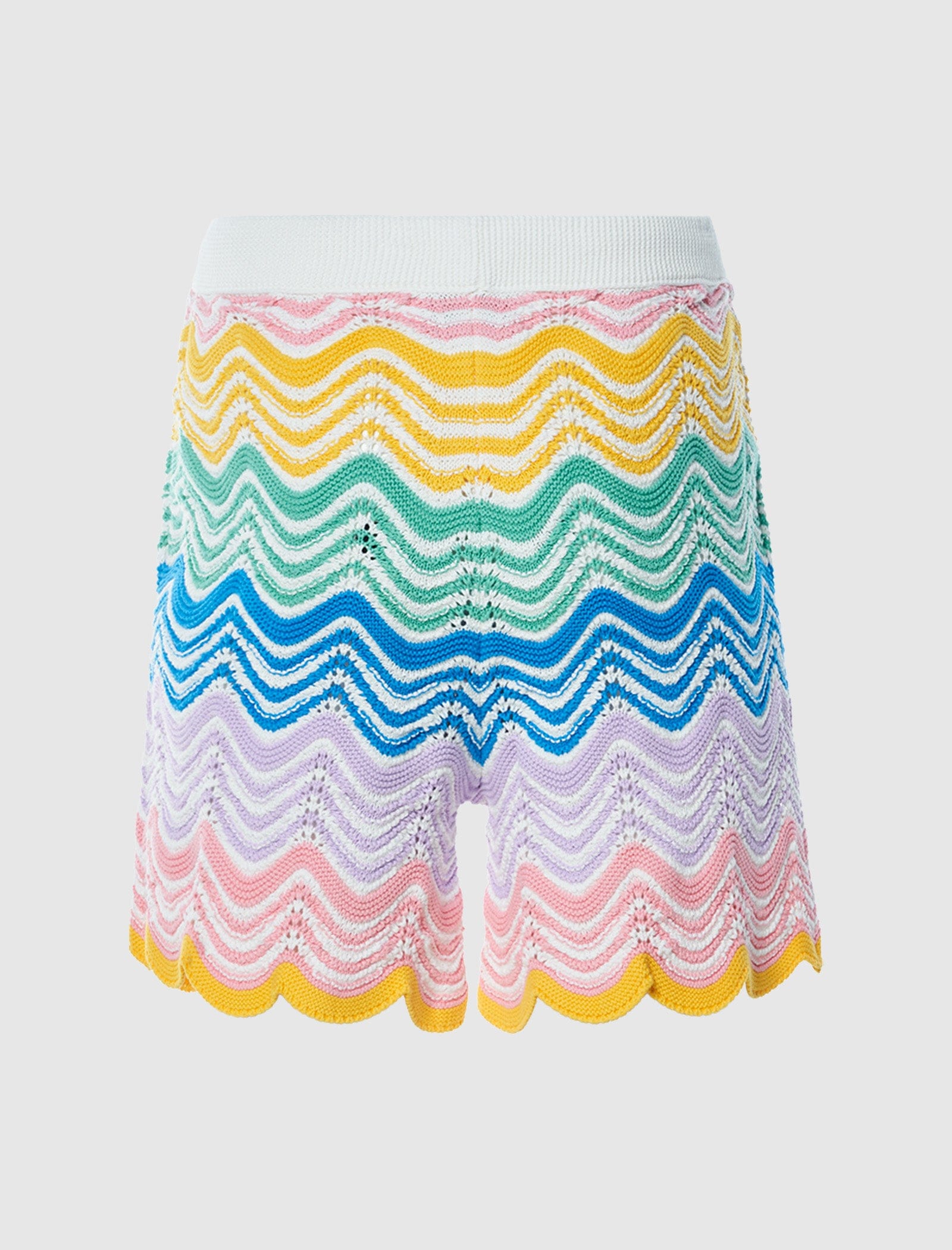 Casablanca WAVE KNIT SHORT