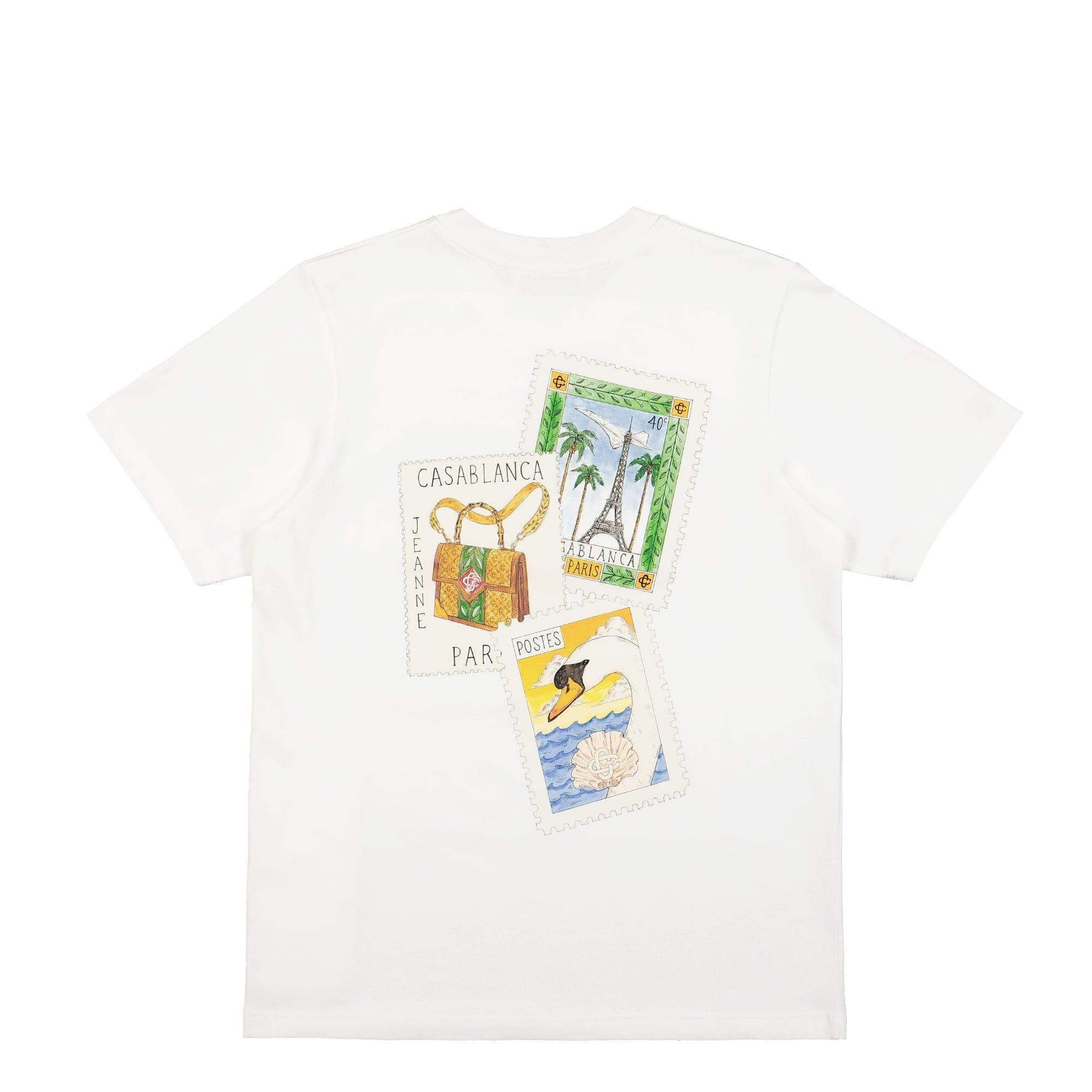 Casablanca Souvenirs de Vacances Printed T - Shirt