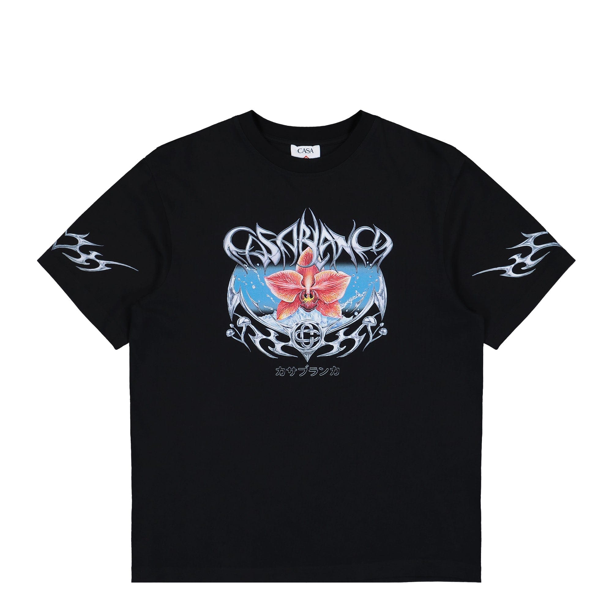 Casablanca Blades Printed Oversized T - Shirt