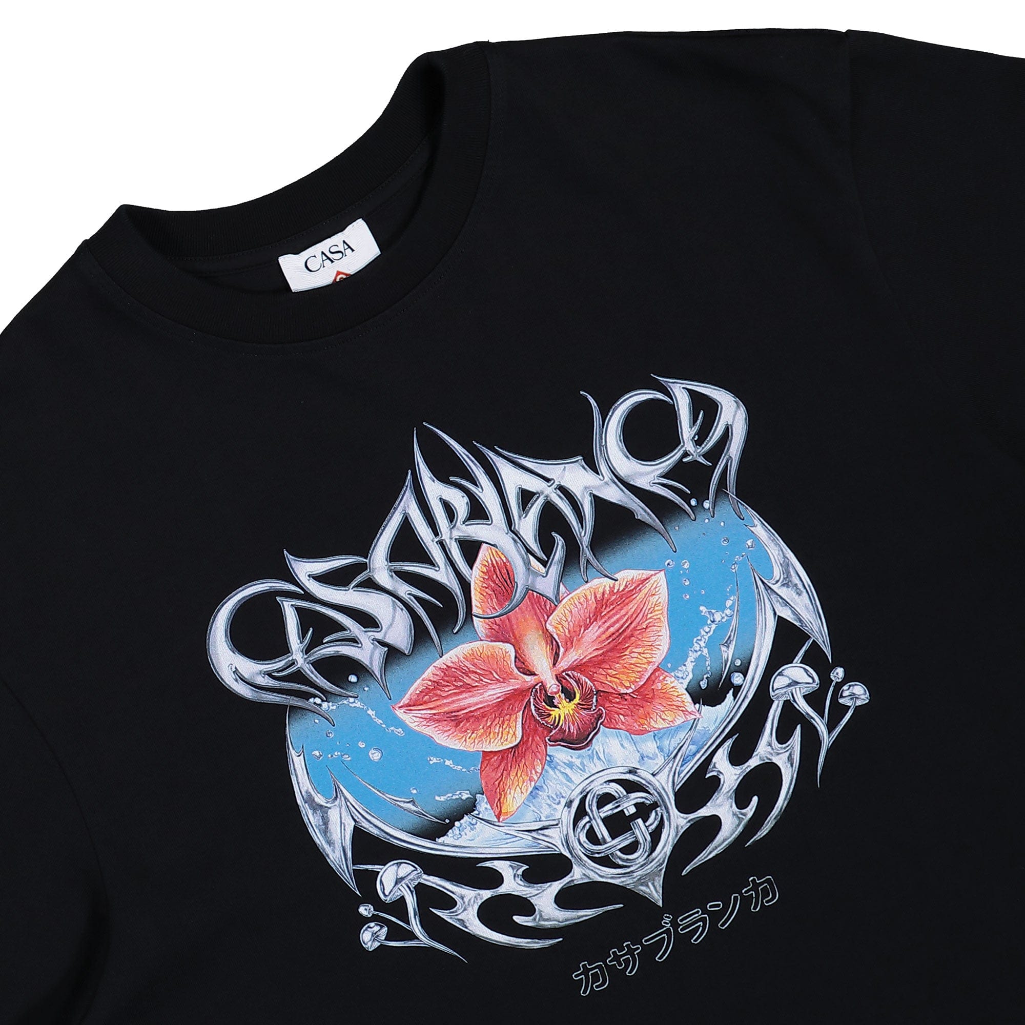 Casablanca Blades Printed Oversized T - Shirt