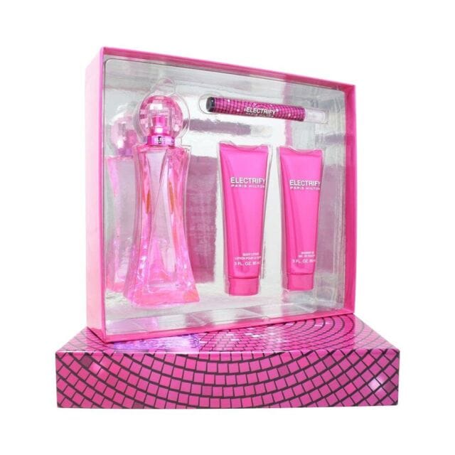 Luxury Perfumes Inc Paris Hilton Electrify Gift Set By Paris Hilton for Women
