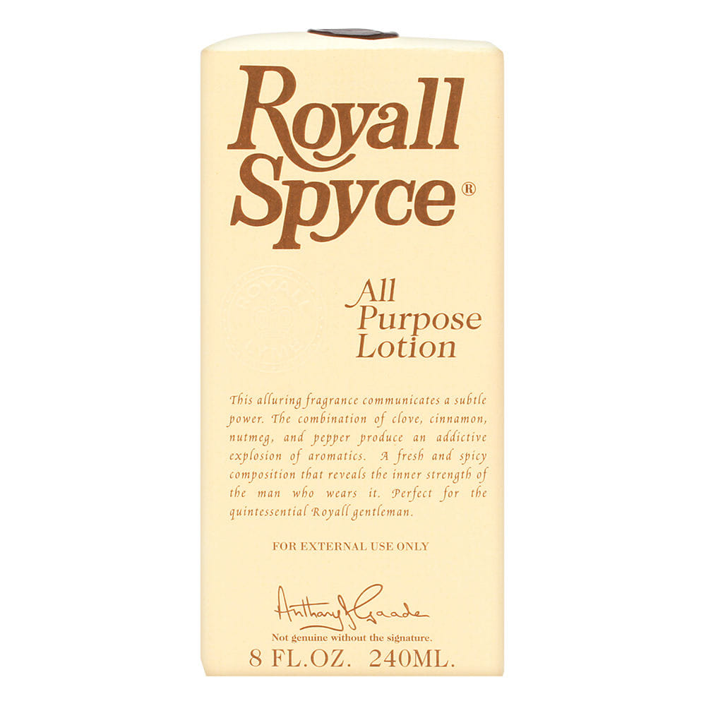 Royall Fragrances Royall Spyce by Royall Fragrances for Men 8.0 oz All Purpose Lotion Pour