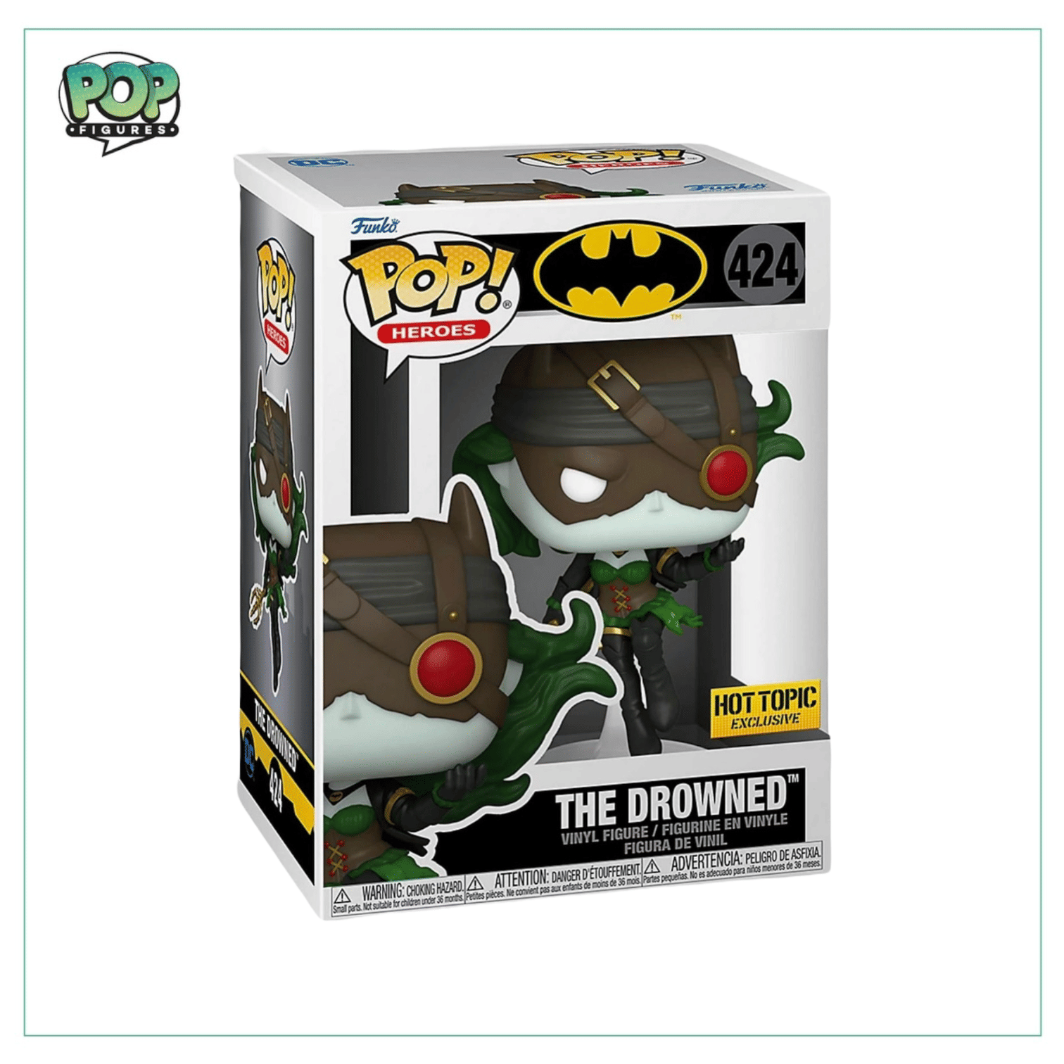 Funko Pop! The Drowned #424 Funko Pop! Heroes - Hot Topic Exclusive