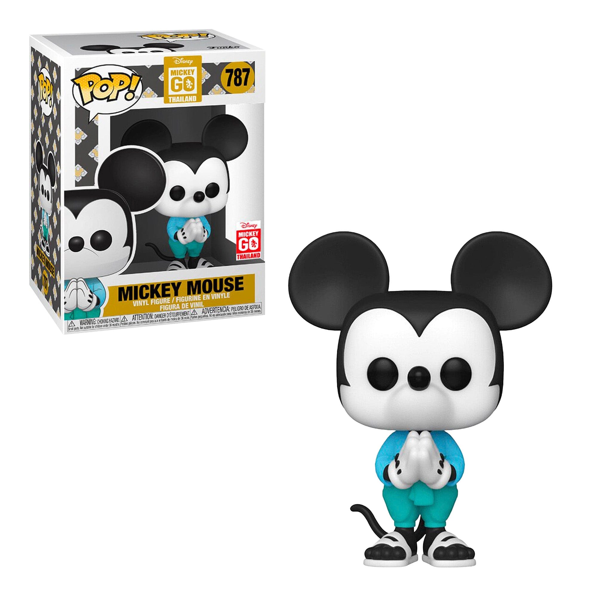 MICKEY MOUSE Funko Pop! Disney: Mickey Go - Mickey Mouse #787 Thailand Exclusive