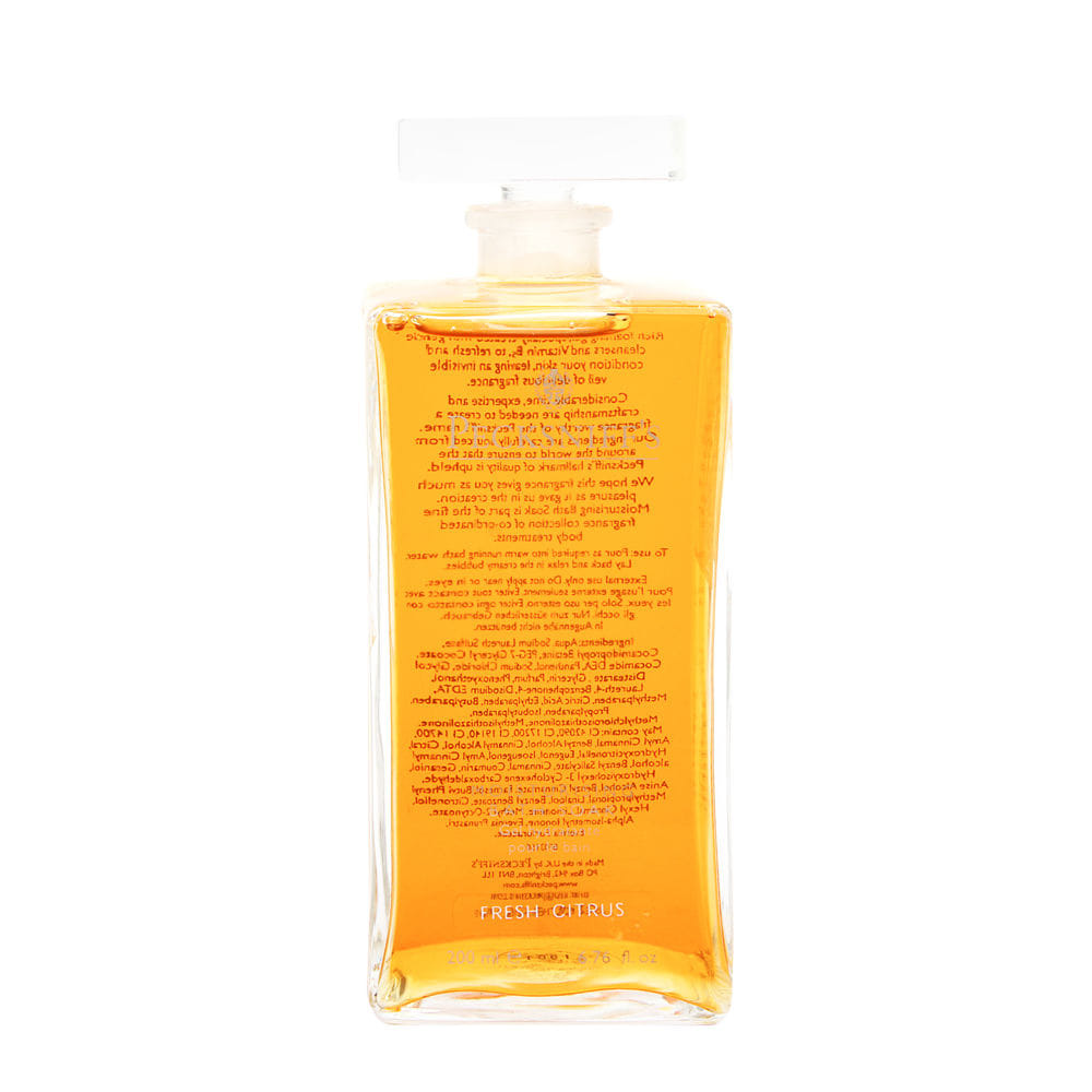 Pecksniff's Men's Fine Fragrance - Fresh Citrus 6.76 oz Moisturizing Bath Soak