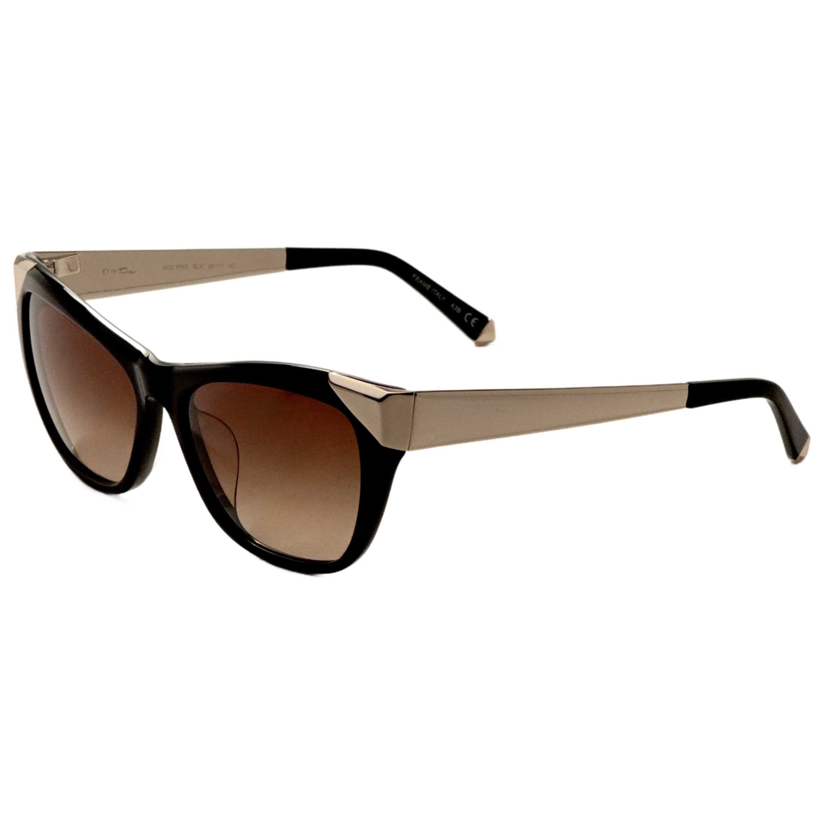 Kate Young Women's Sunglasses K505 - BLK - 56