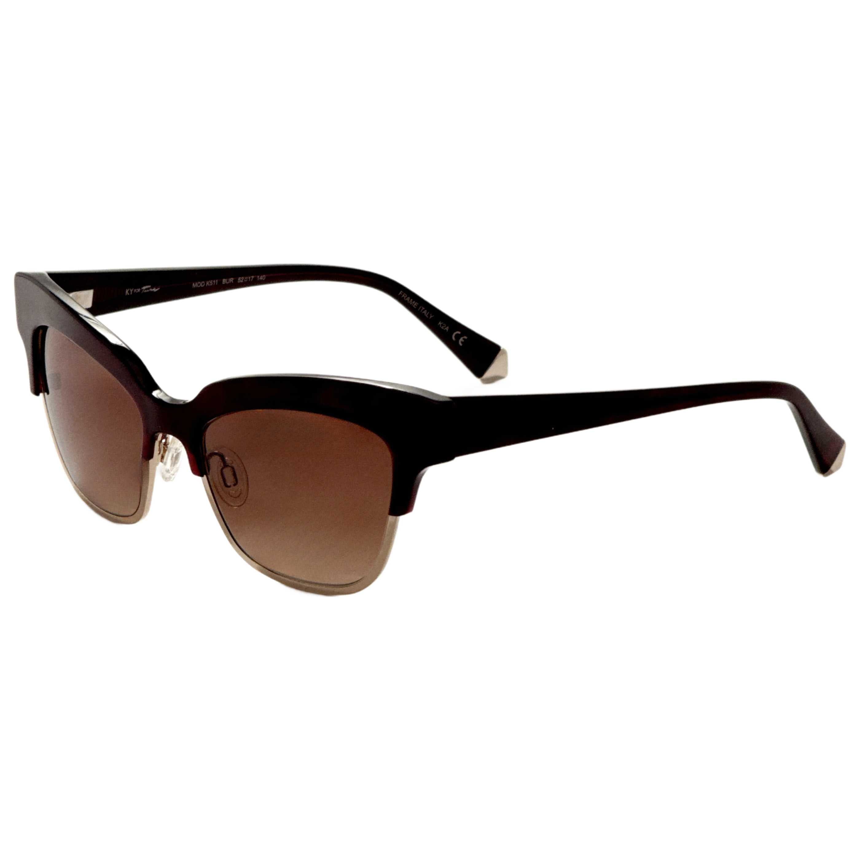 Kate Young Women's Sunglasses K511 - BUR - 52