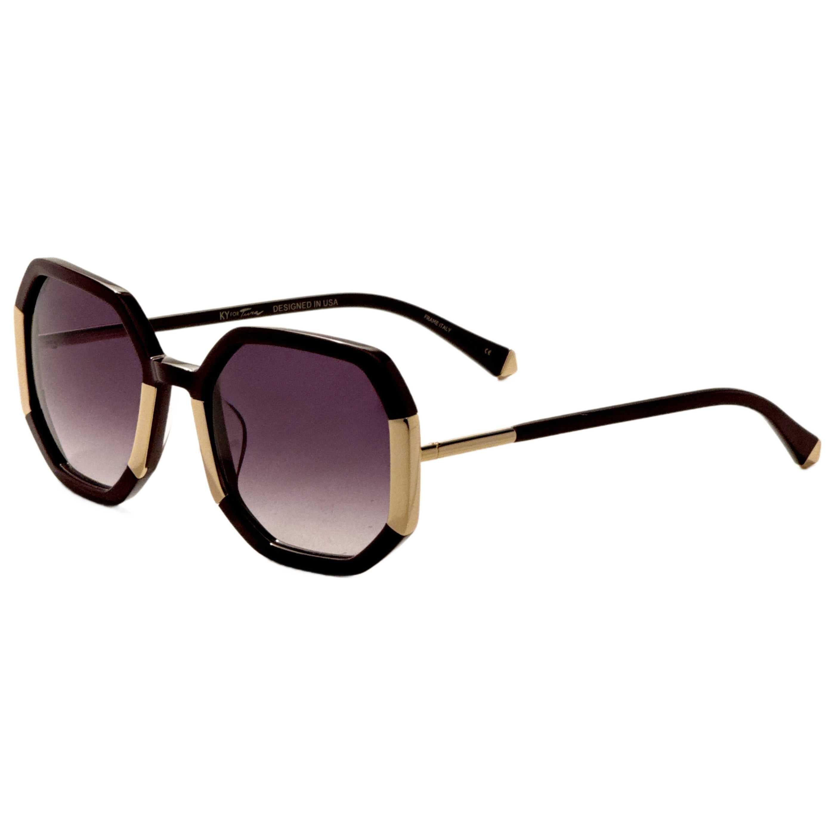 Kate Young Women's Sunglasses K579 - BUR - 53