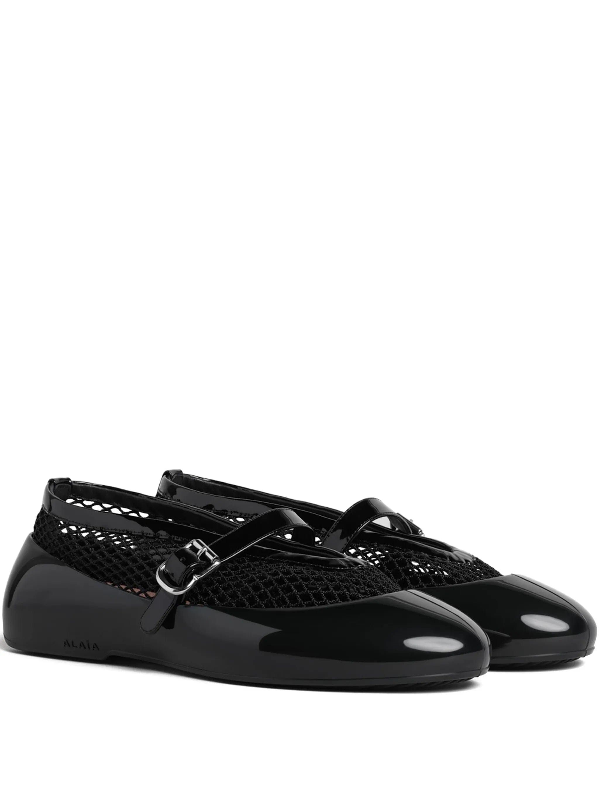 Alaïa buckled ballet flats