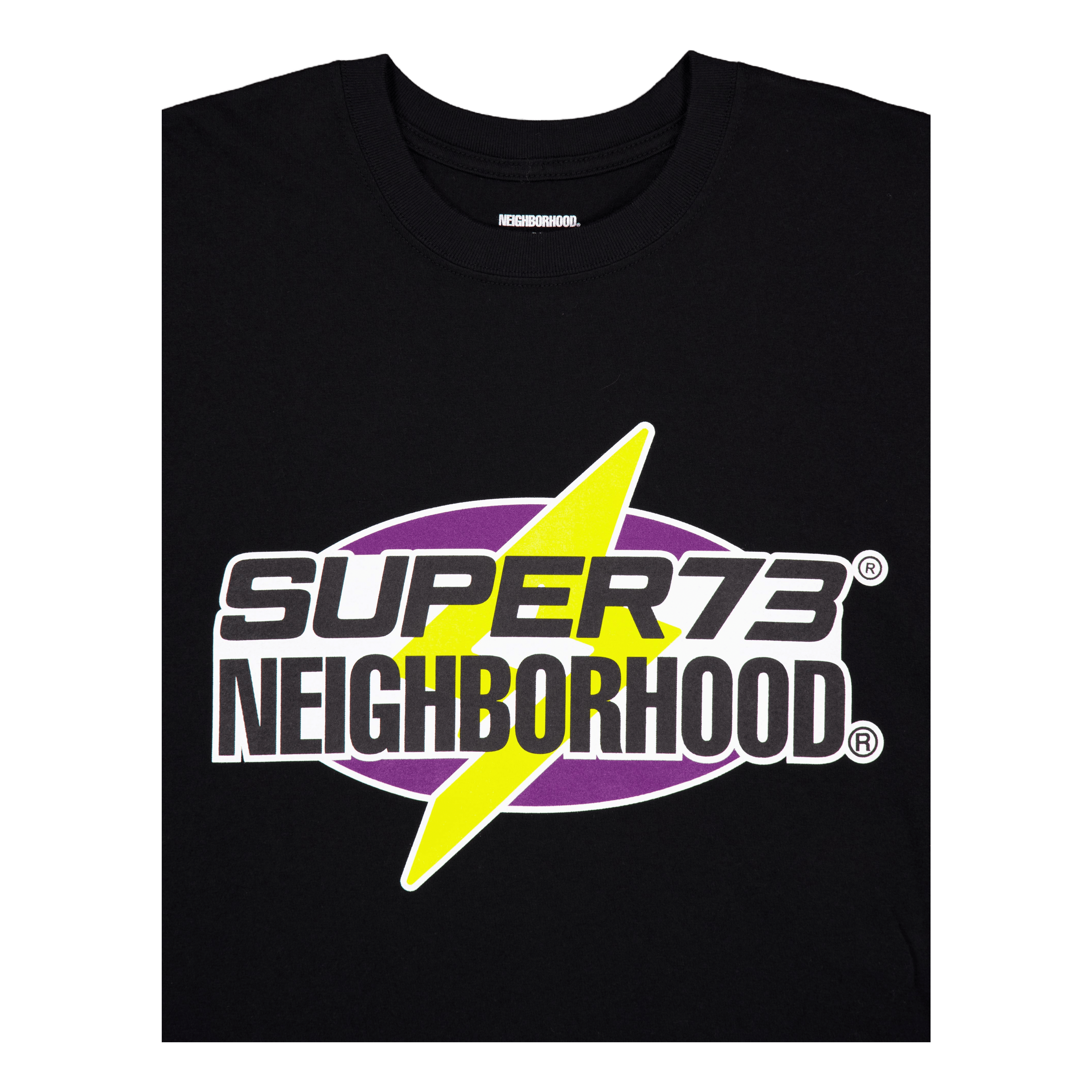 Neighborhood Nh x Super73 . T-Shirt Ss Black