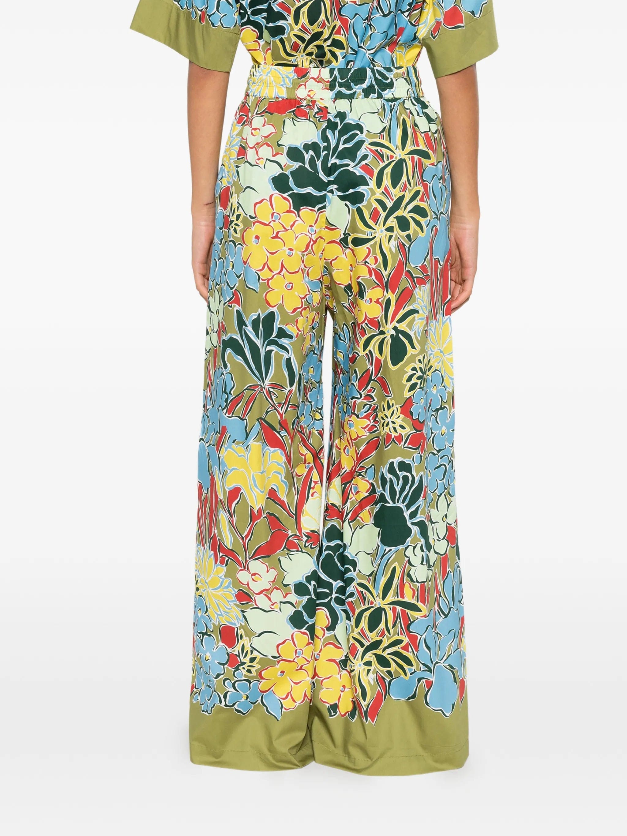 Alemais Solstice floral - print palazzo pants
