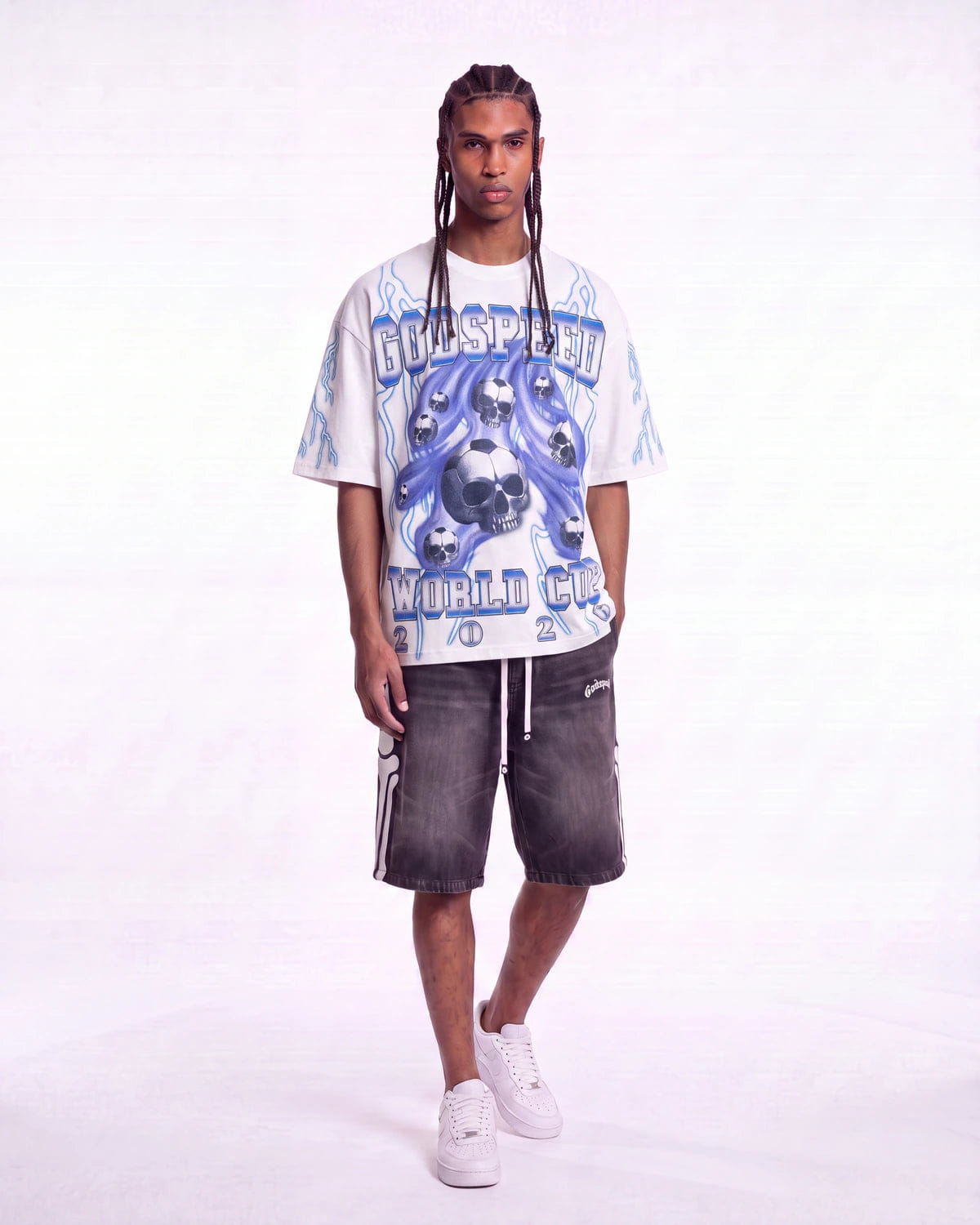 Godspeed '26 GSWC Voltage T-Shirt White