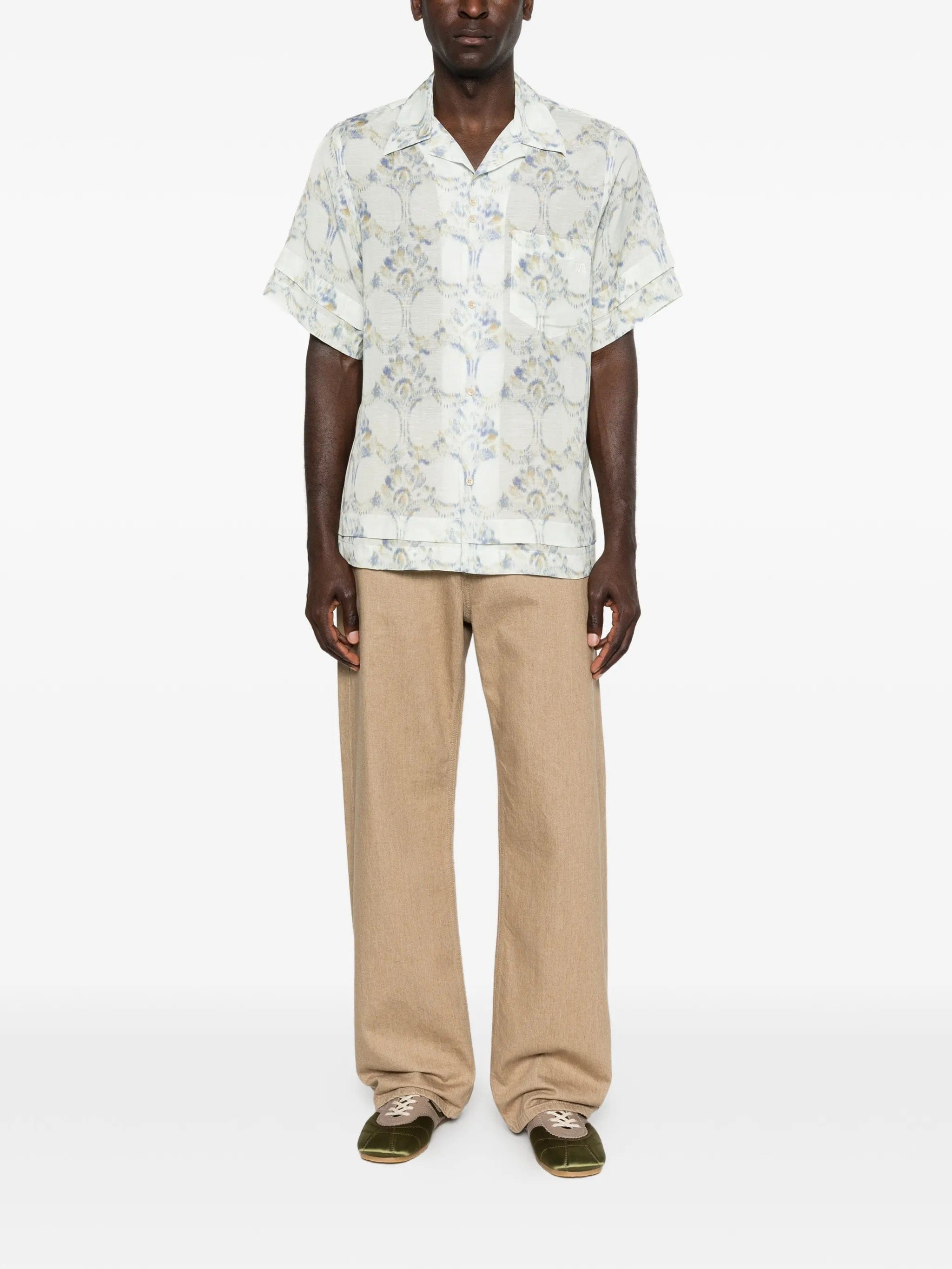 Wales Bonner short - sleeves shirt