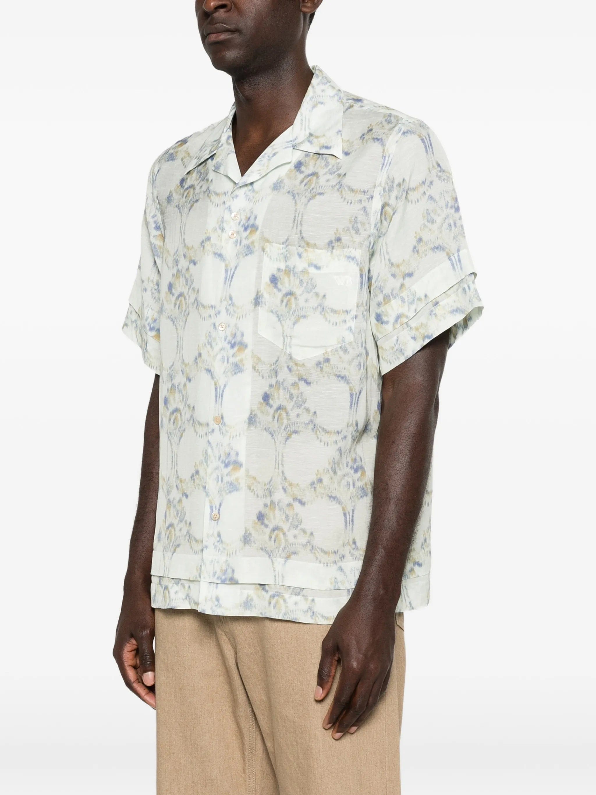 Wales Bonner short - sleeves shirt