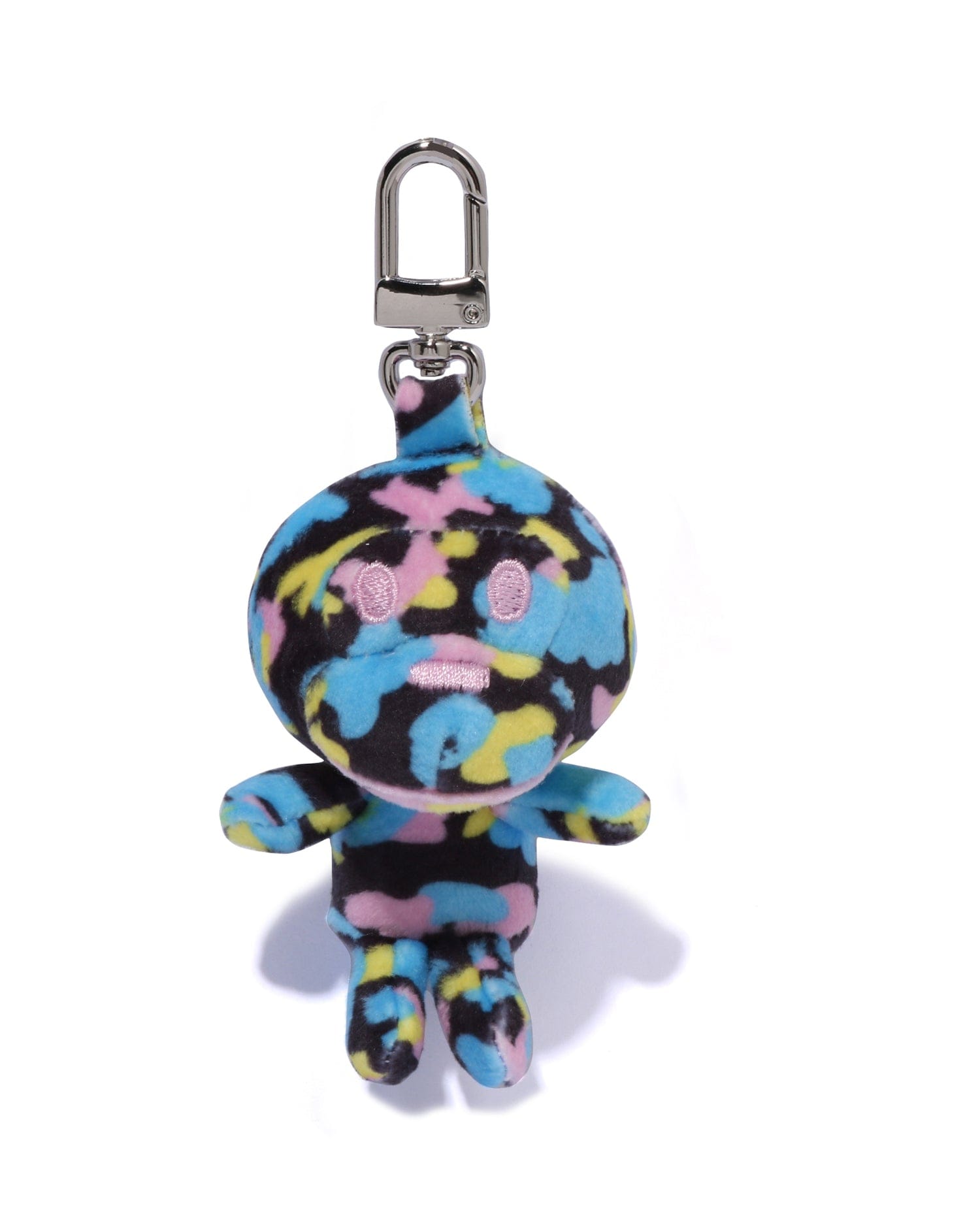 A Bathing APE New Multi Camo Baby Milo Plush Doll Key Chain