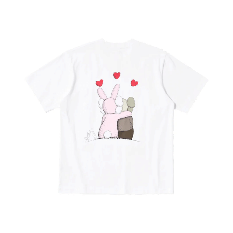 KAWS x Uniqlo Warhol UT Graphic T - Shirt White/Red