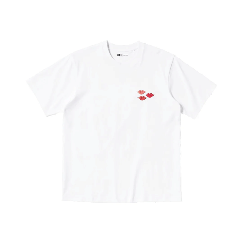 KAWS x Uniqlo Warhol UT Graphic T - Shirt White/Red