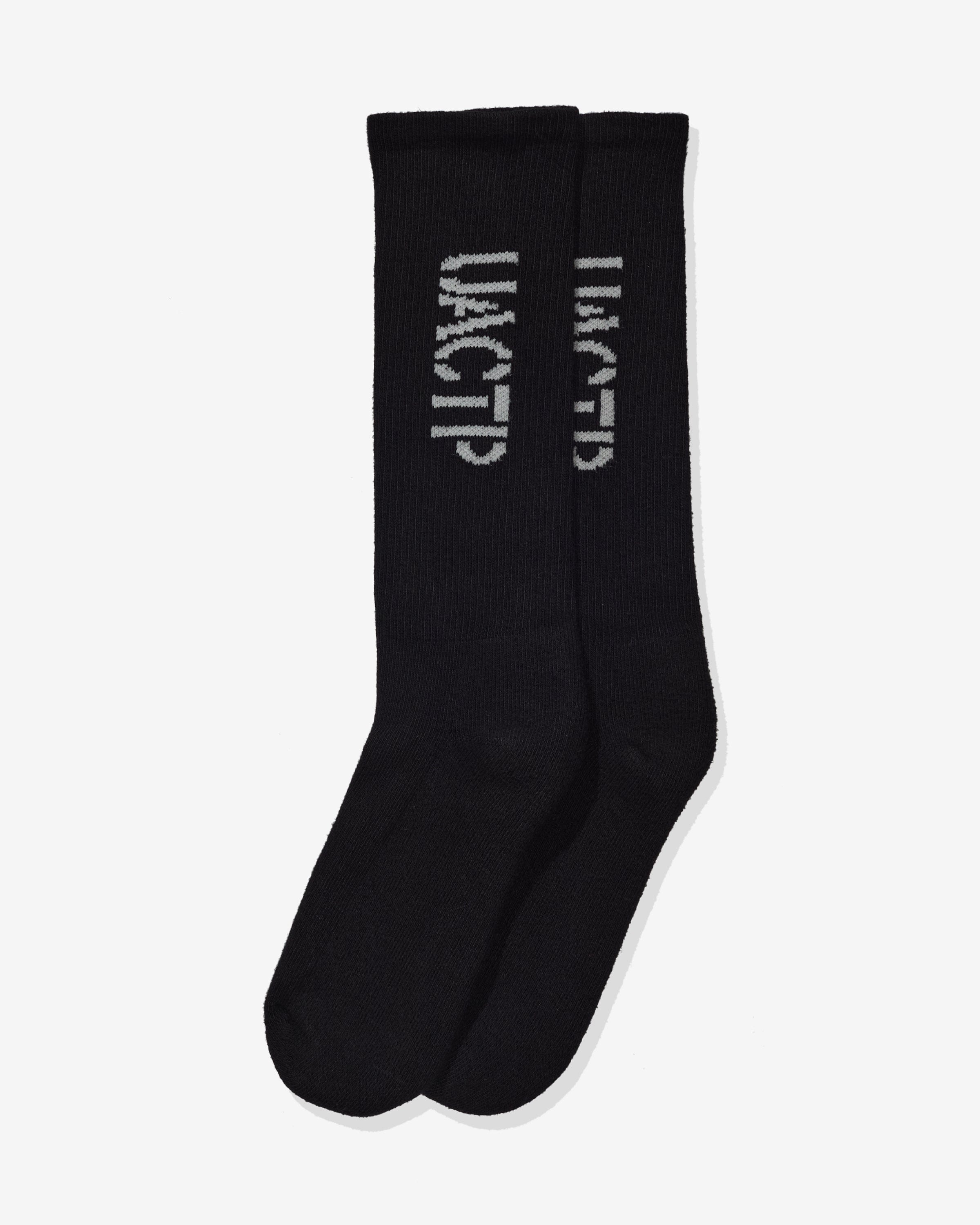 Undefeated UACTP STENCIL CREW SOCK - BLACK