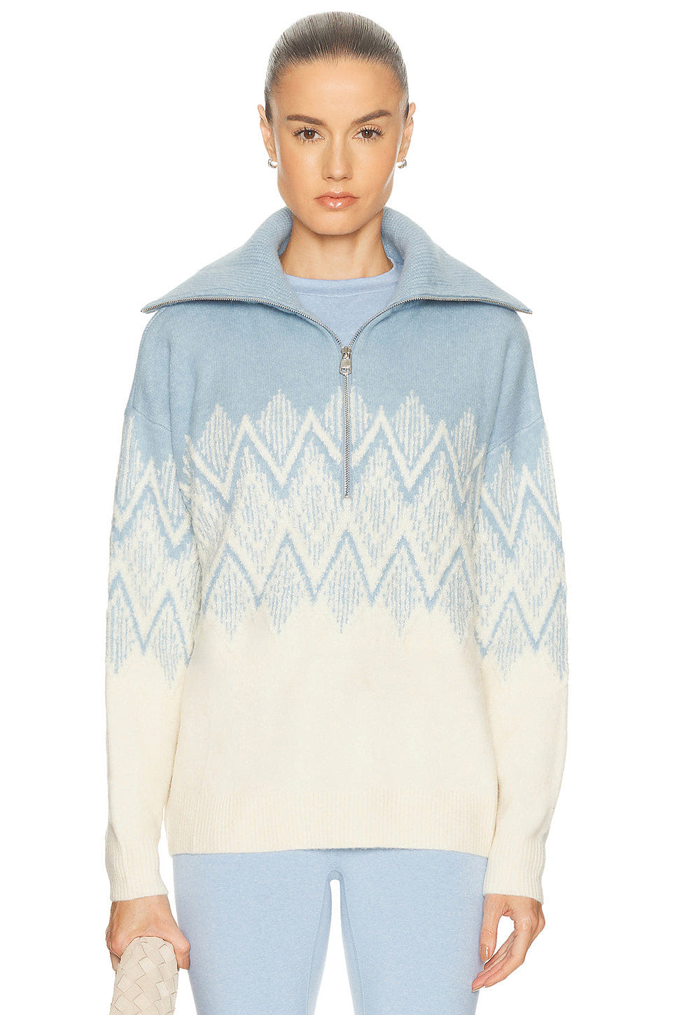 Varley Hedda Fairisle Half Zip Jacket