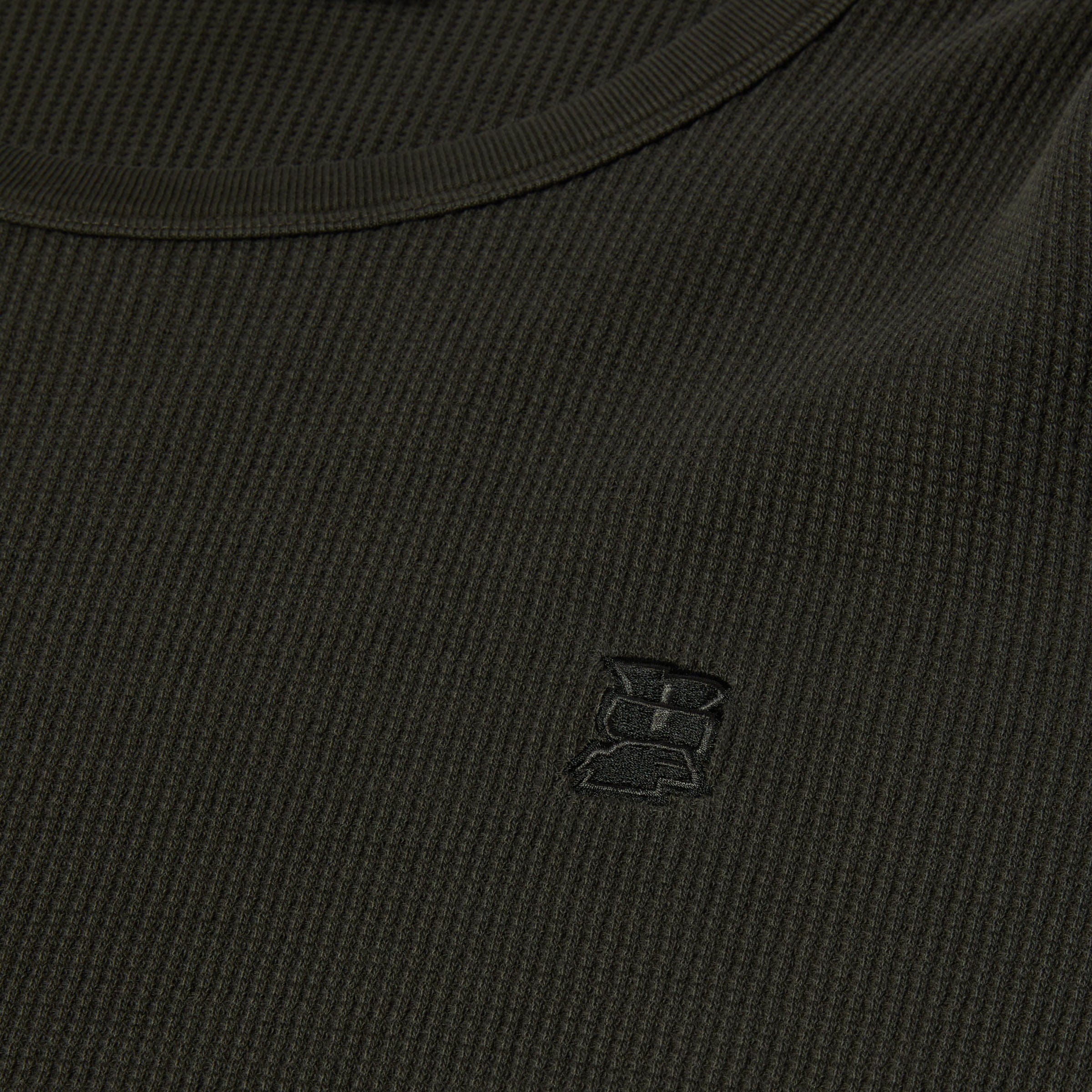 HUF Megablast Overdyed Longsleeve Thermal Asphalt