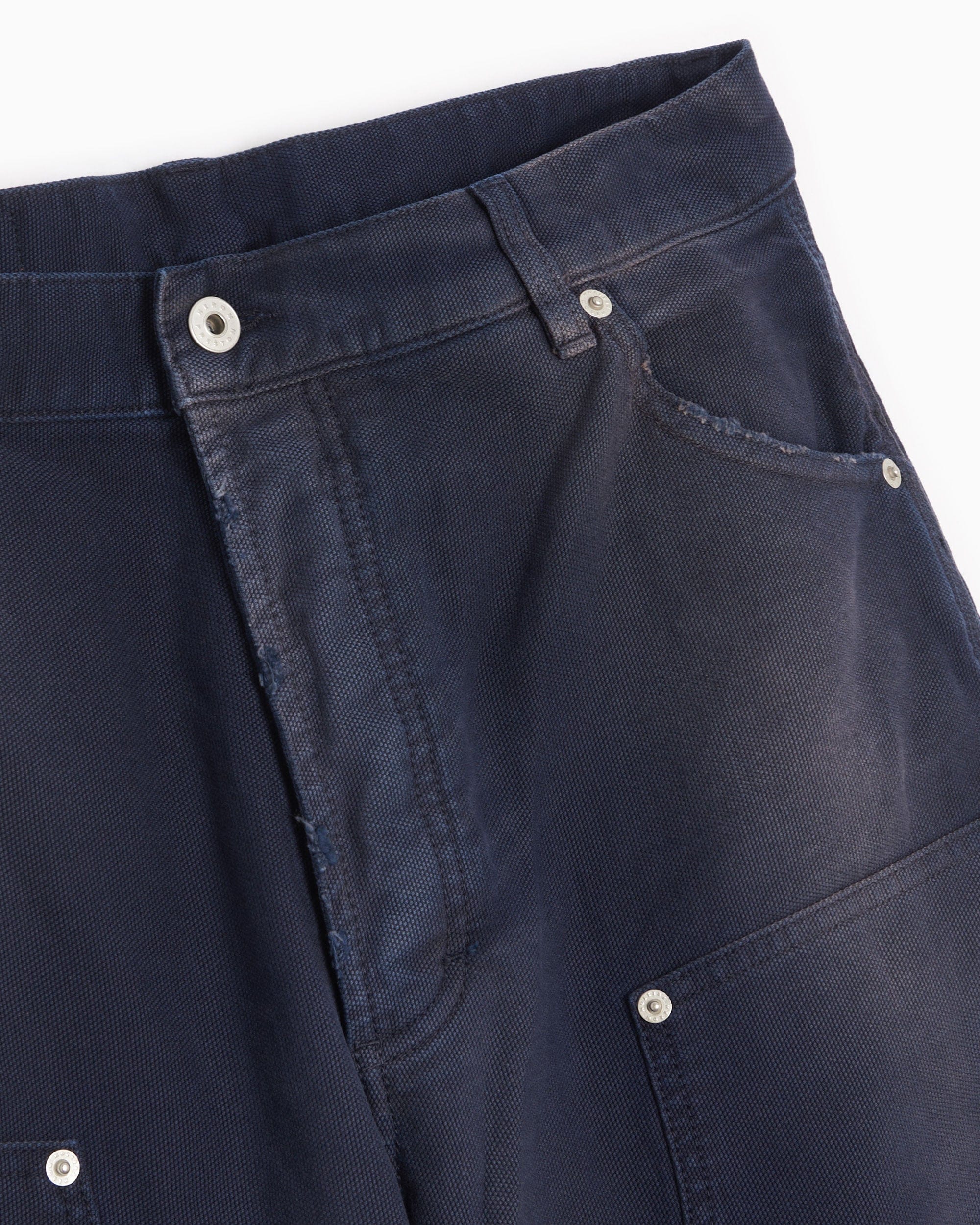 Heron Preston Pantalones Heron Preston Distressed Canvas Men's Carpenter Pants para hombre