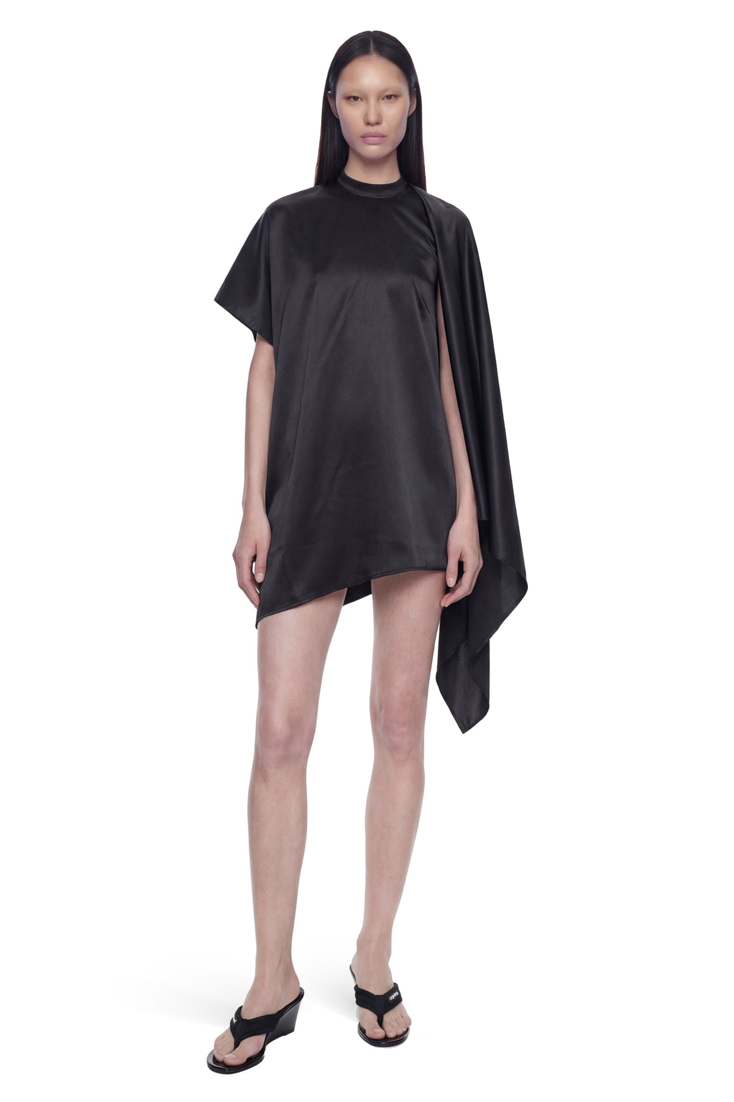 Coperni Zero Waste Draped Mini Dress