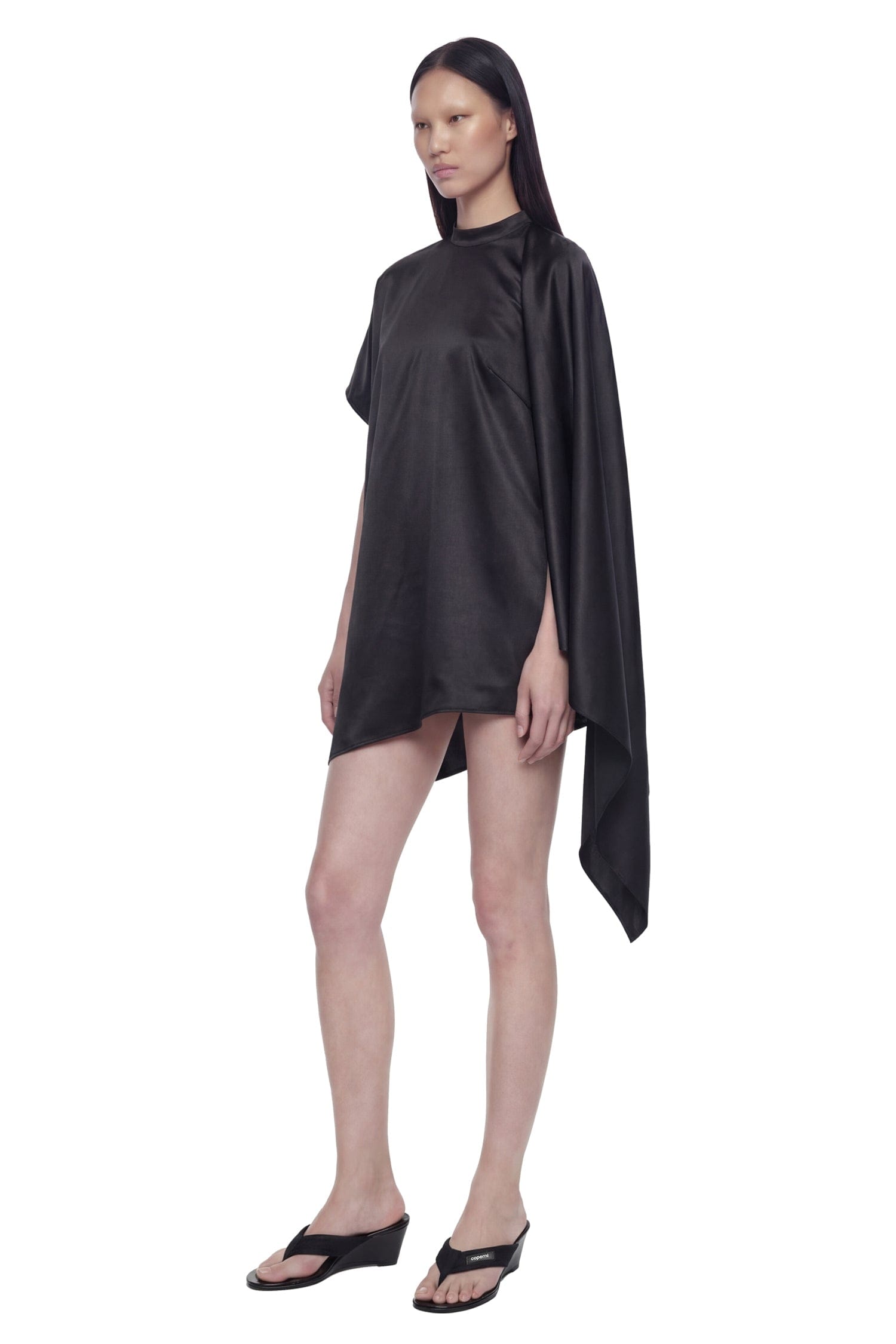 Coperni Zero Waste Draped Mini Dress