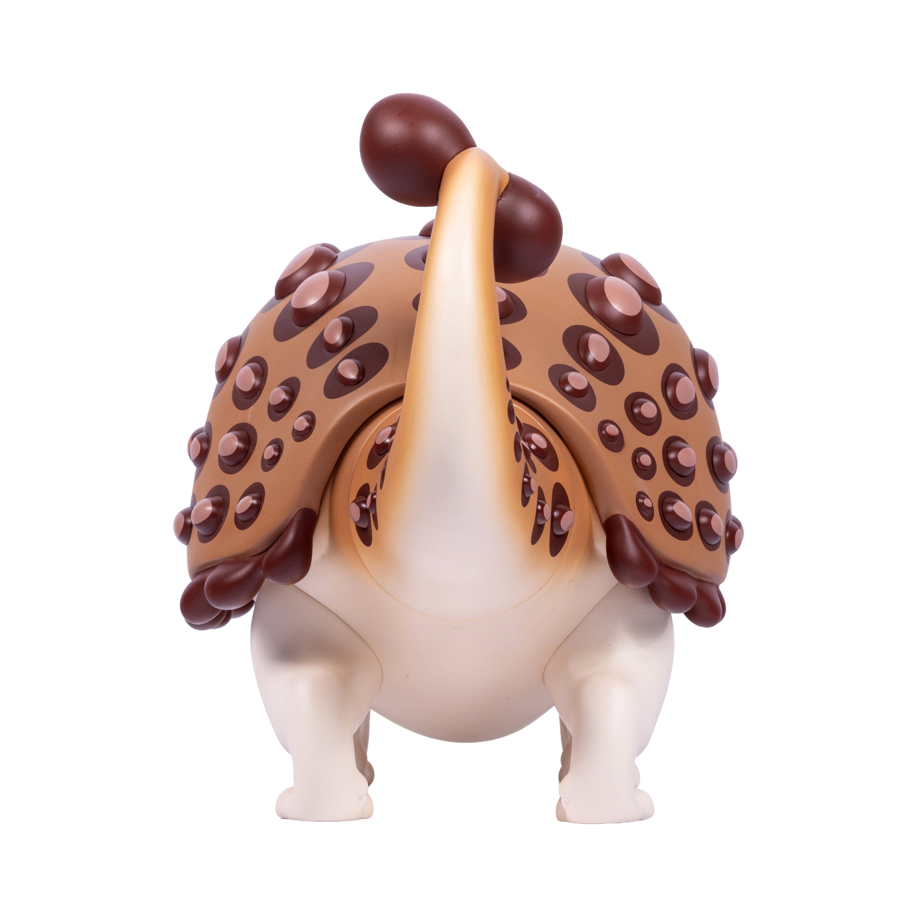 3dretro Mab Graves Dinokitties AnCATylosaurus Persimmon Orange Vinyl Figure