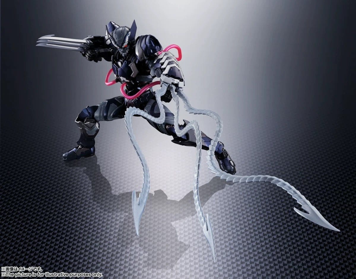 SHF S.H.Figuarts Tech - ON Avengers: Venom Symbiote Wolverine Action Figure