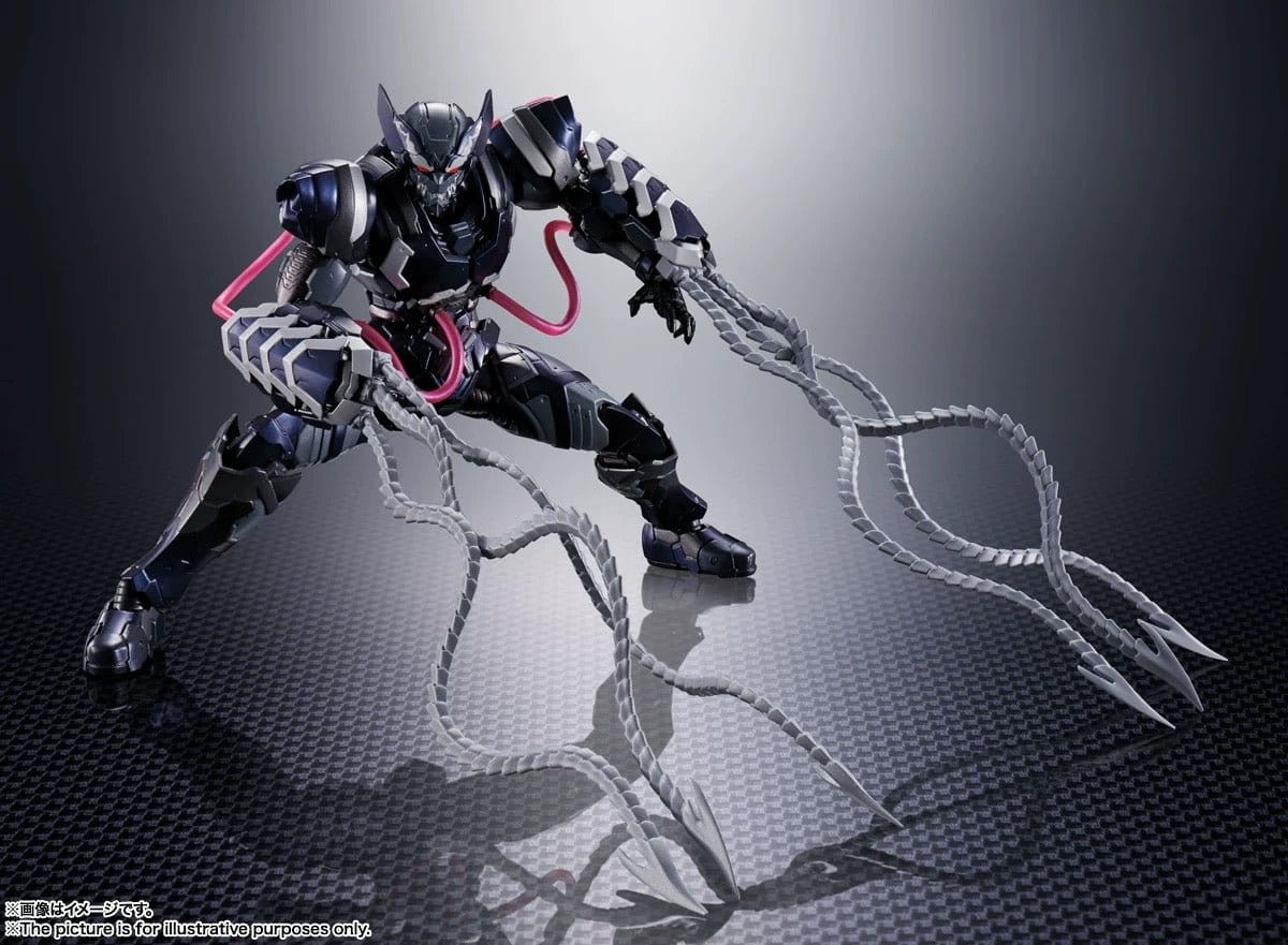SHF S.H.Figuarts Tech - ON Avengers: Venom Symbiote Wolverine Action Figure