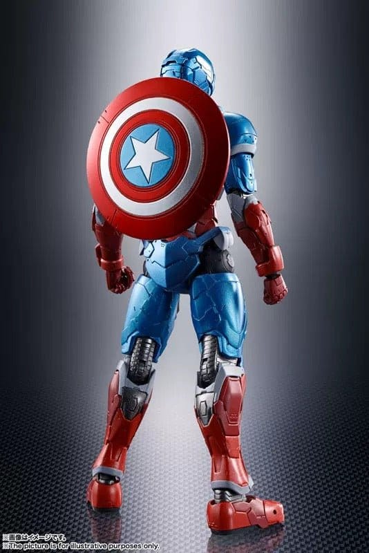 SHF S.H.Figuarts Tech - ON Avengers: Captain America Action Figure