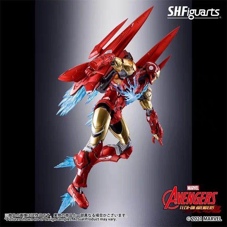 SHF S.H.Figuarts Tech - ON Avengers: Iron Man Action Figure