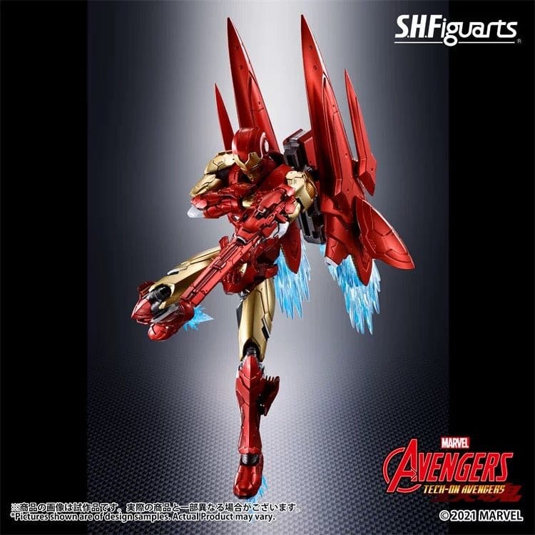 SHF S.H.Figuarts Tech - ON Avengers: Iron Man Action Figure