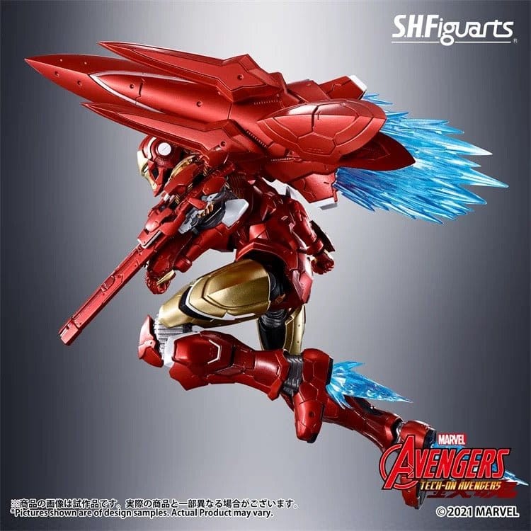 SHF S.H.Figuarts Tech - ON Avengers: Iron Man Action Figure