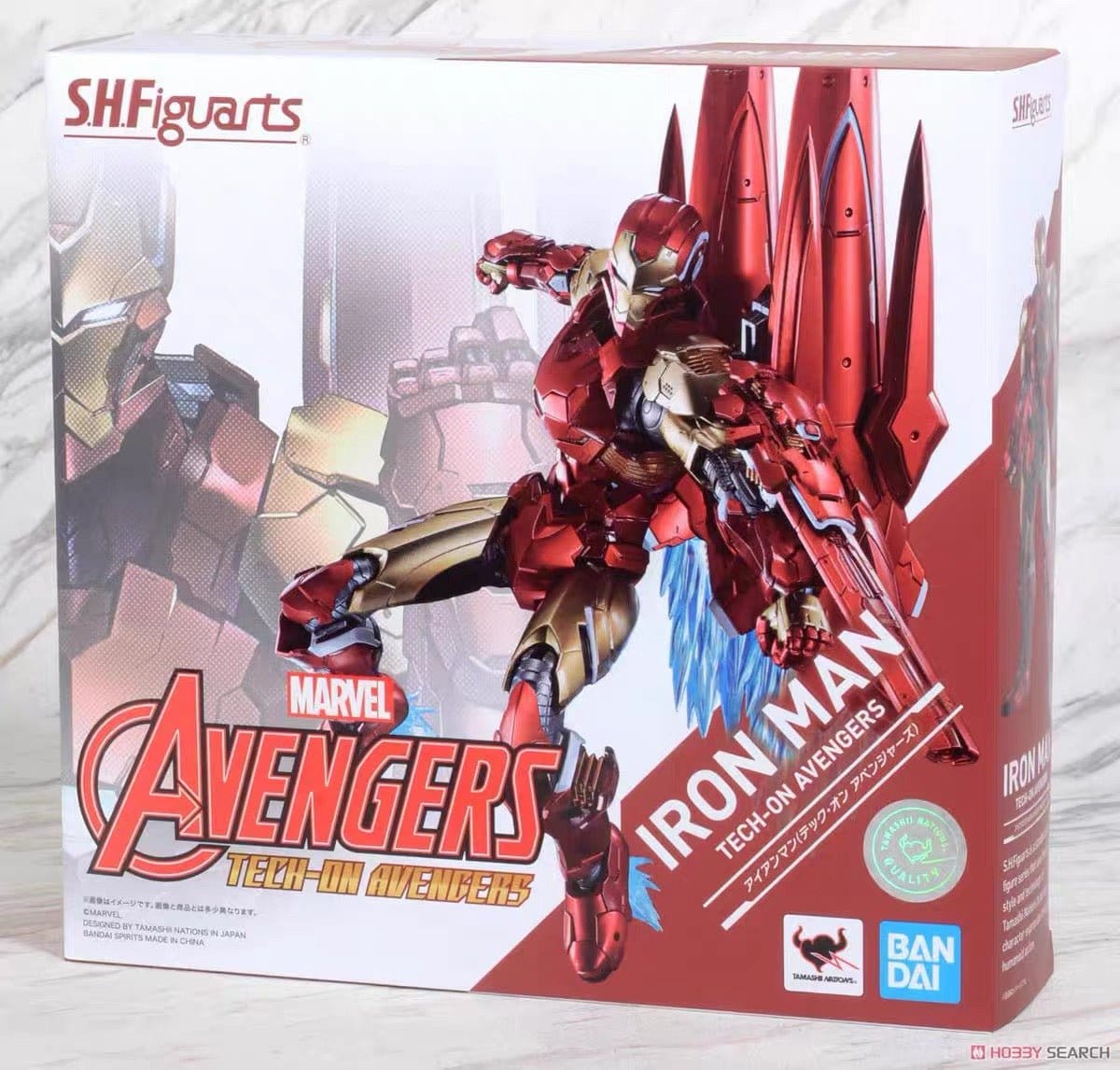 SHF S.H.Figuarts Tech - ON Avengers: Iron Man Action Figure
