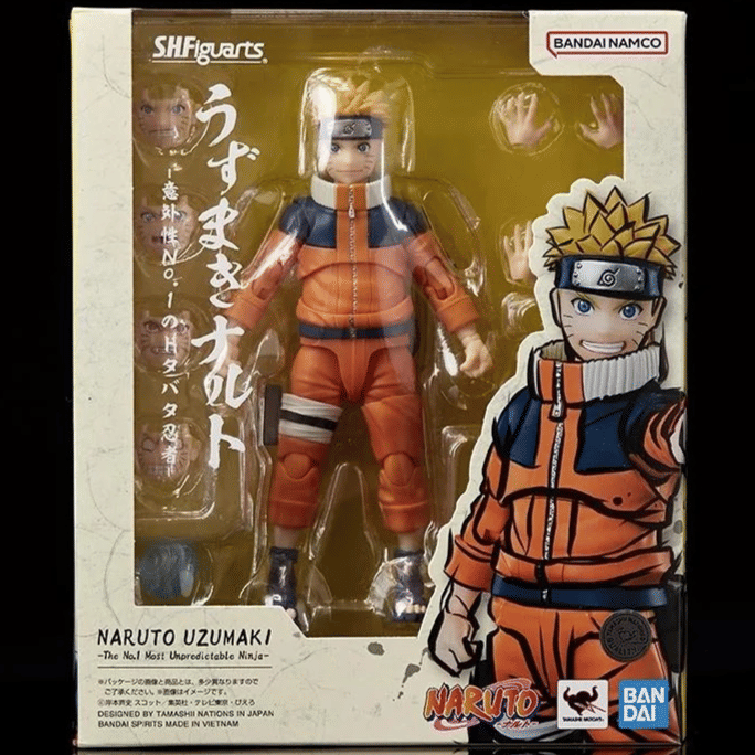 SHF Naruto Uzumaki The No. 1 Most Unpredictable Ninja S.H.Figuarts Action Figure - Naruto Shippuden