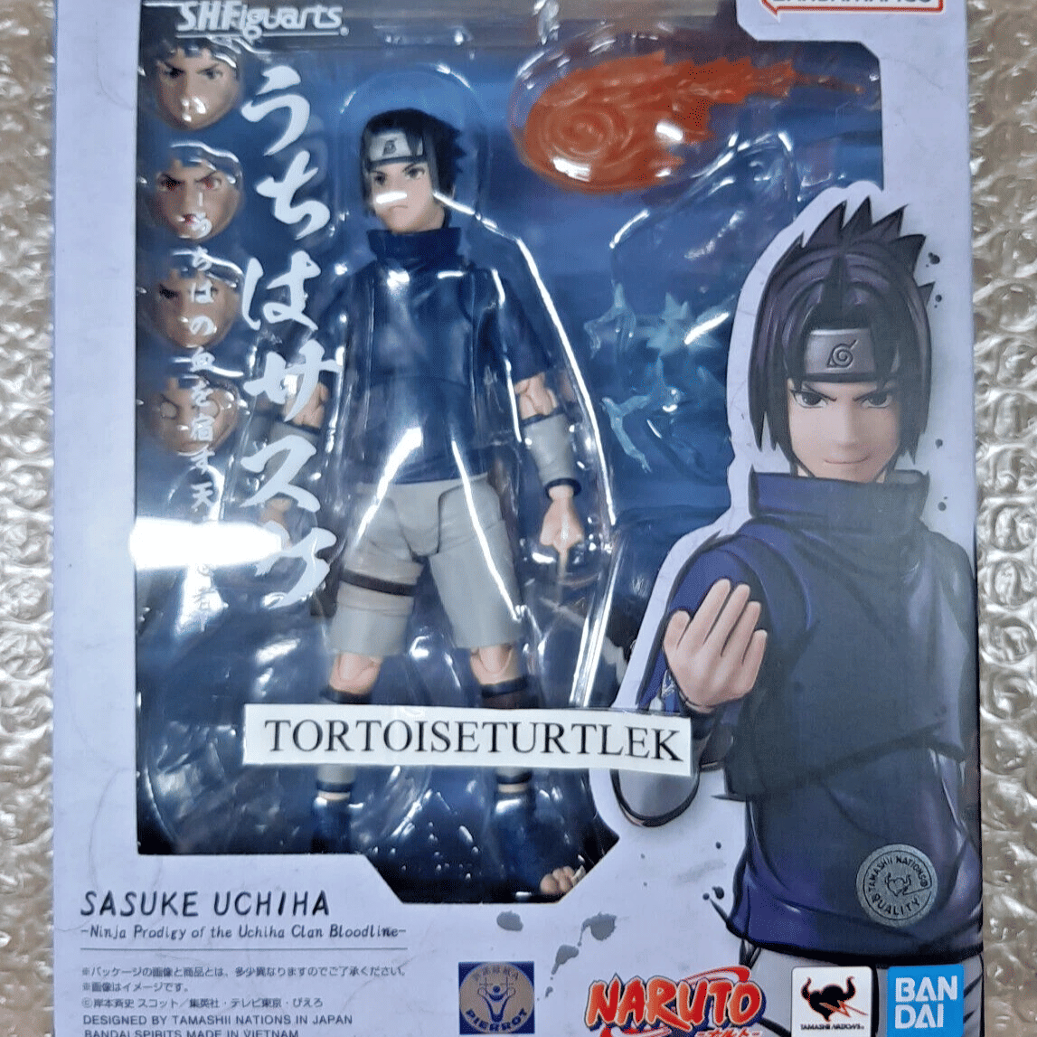 SHF Sasuke Uchiha Ninja Prodigy of the Uchiha Clan Bloodline S.H.Figuarts Action Figure - Naruto